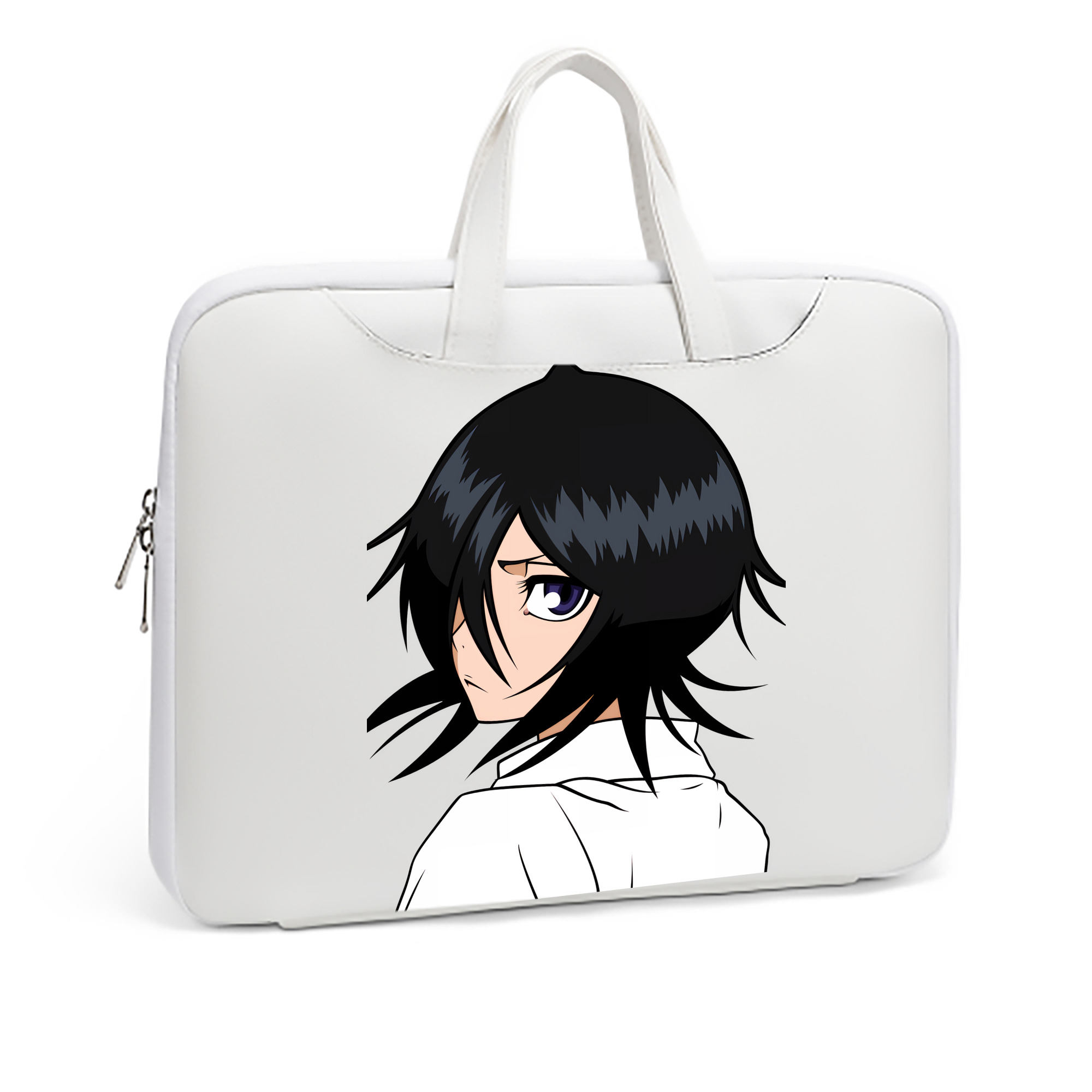 （画像用） ブリーチ 朽木ルキア BLEACH Kuchiki Rukia レザーラップトップバッグ　ノートパソコンケース