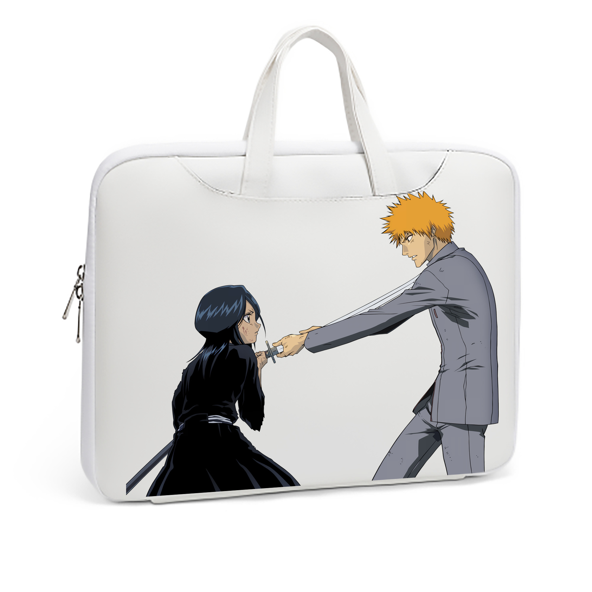 （画像用） ブリーチ 朽木ルキア BLEACH Kuchiki Rukia レザーラップトップバッグ　ノートパソコンケース