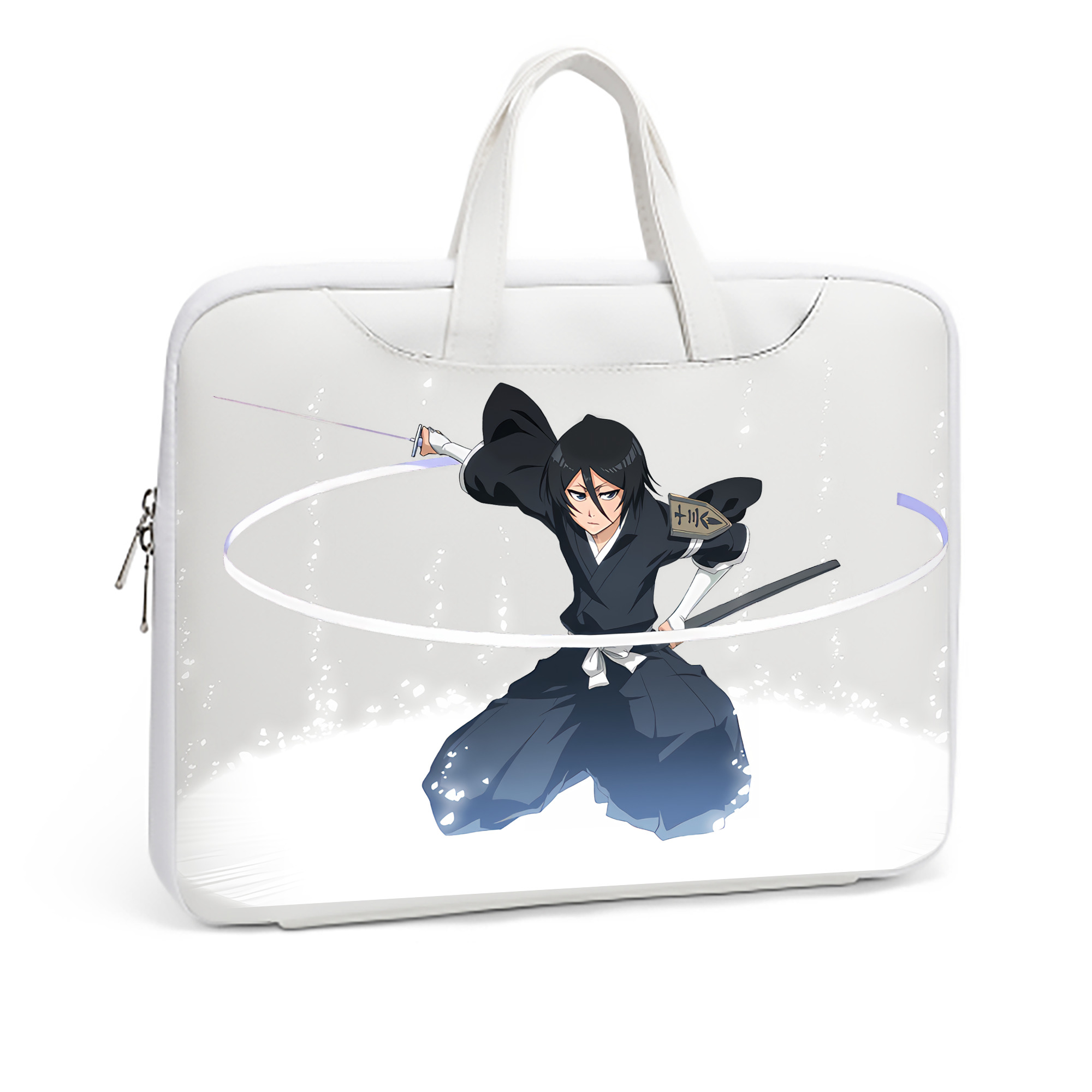 （画像用） ブリーチ 朽木ルキア BLEACH Kuchiki Rukia レザーラップトップバッグ　ノートパソコンケース