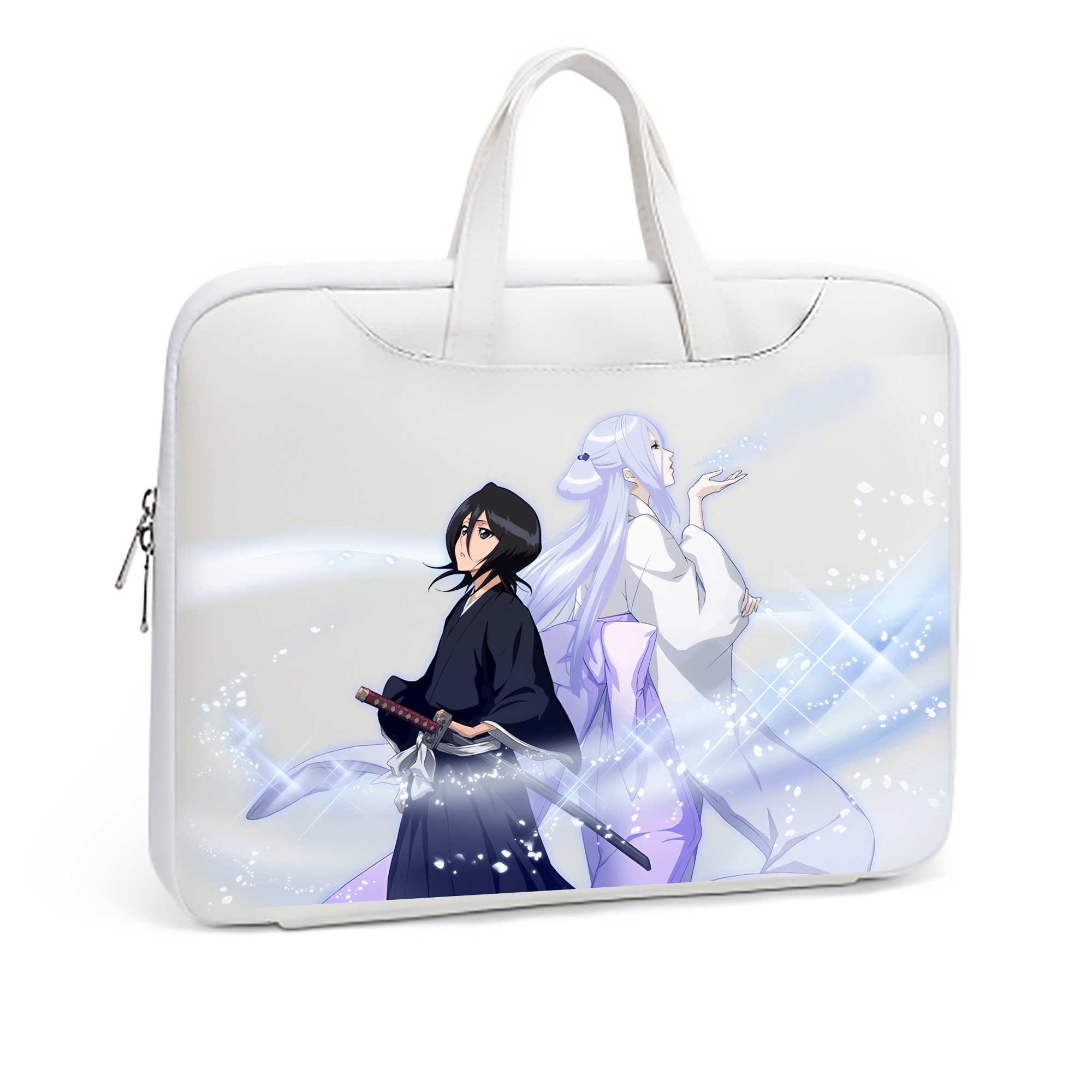 （画像用） ブリーチ 朽木ルキア BLEACH Kuchiki Rukia レザーラップトップバッグ　ノートパソコンケース