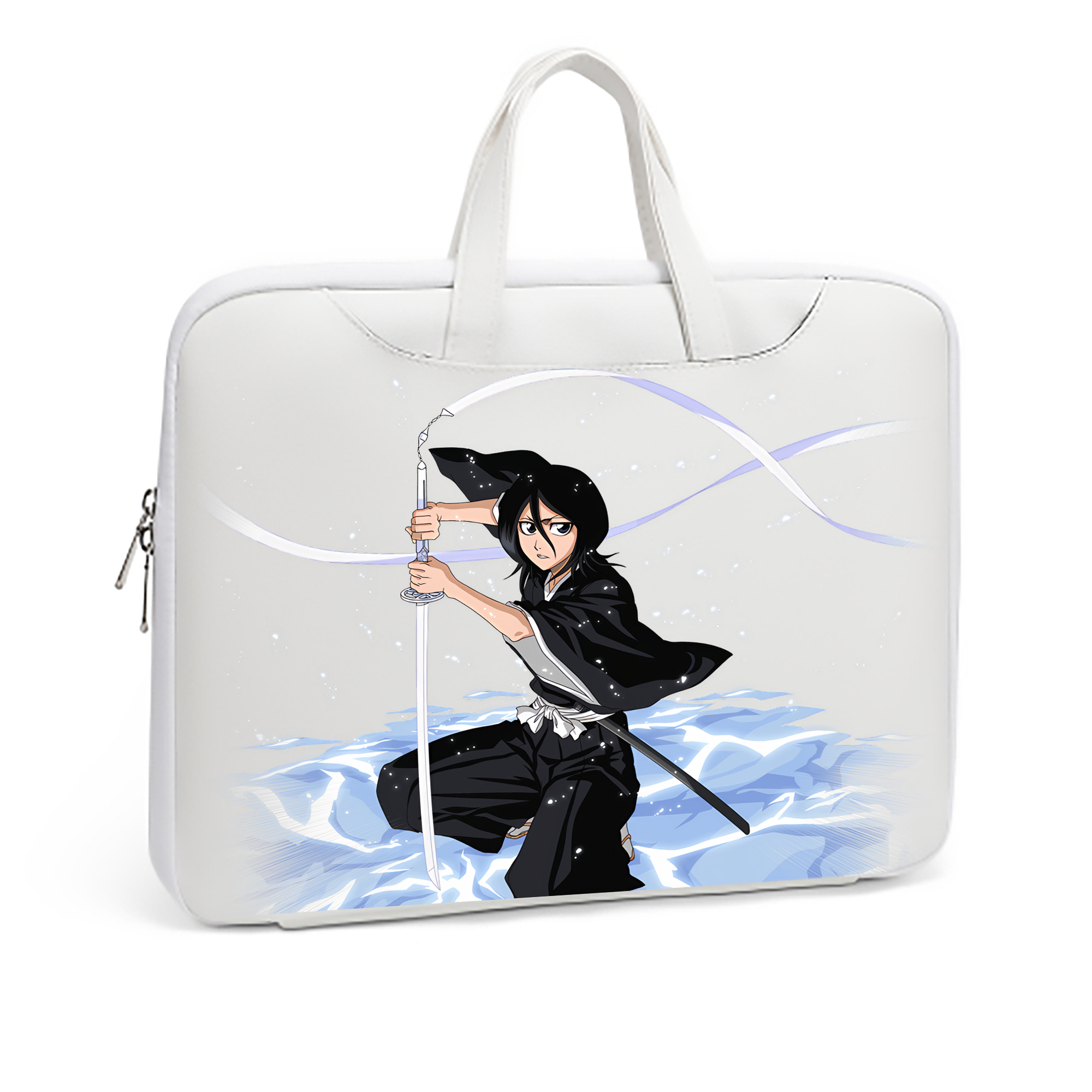 （画像用） ブリーチ 朽木ルキア BLEACH Kuchiki Rukia レザーラップトップバッグ　ノートパソコンケース