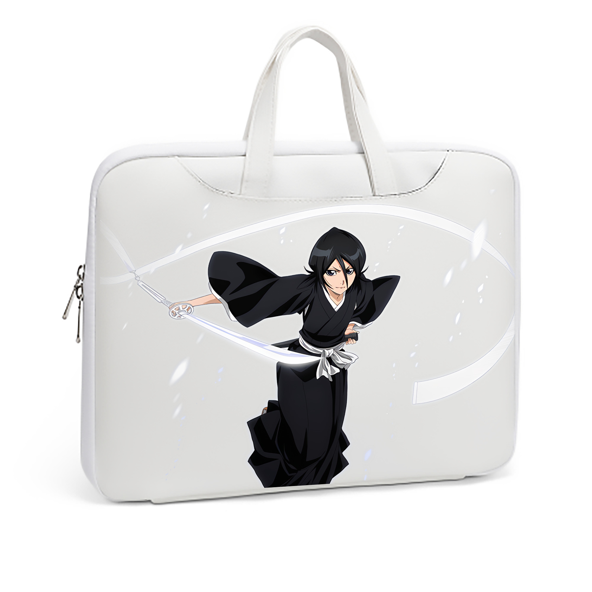 （画像用） ブリーチ 朽木ルキア BLEACH Kuchiki Rukia レザーラップトップバッグ　ノートパソコンケース