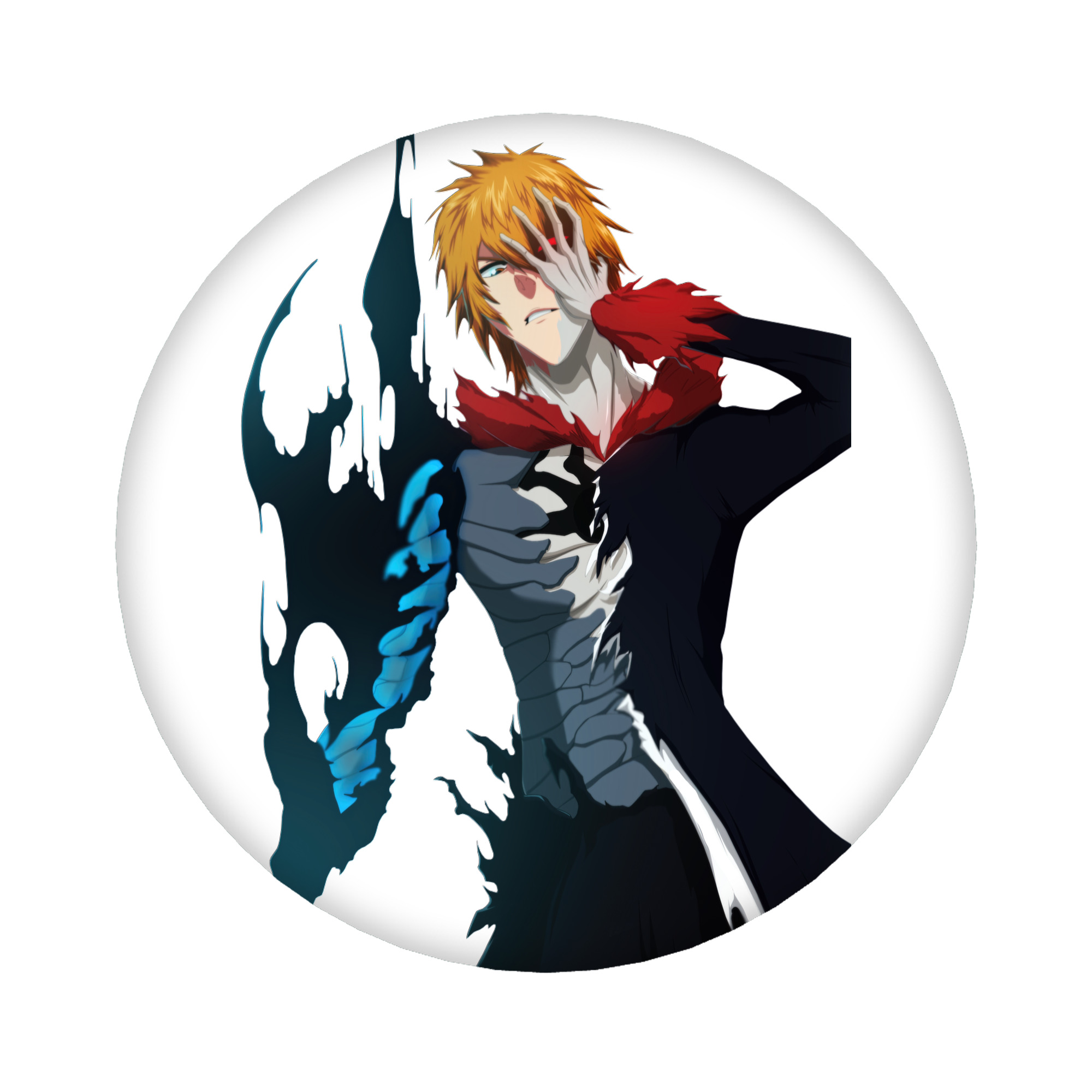 （画像用） ブリーチ 黒崎一護（くろさき いちご）BLEACH Kurosaki Ichigo 6cm 缶バッジ 複数セット