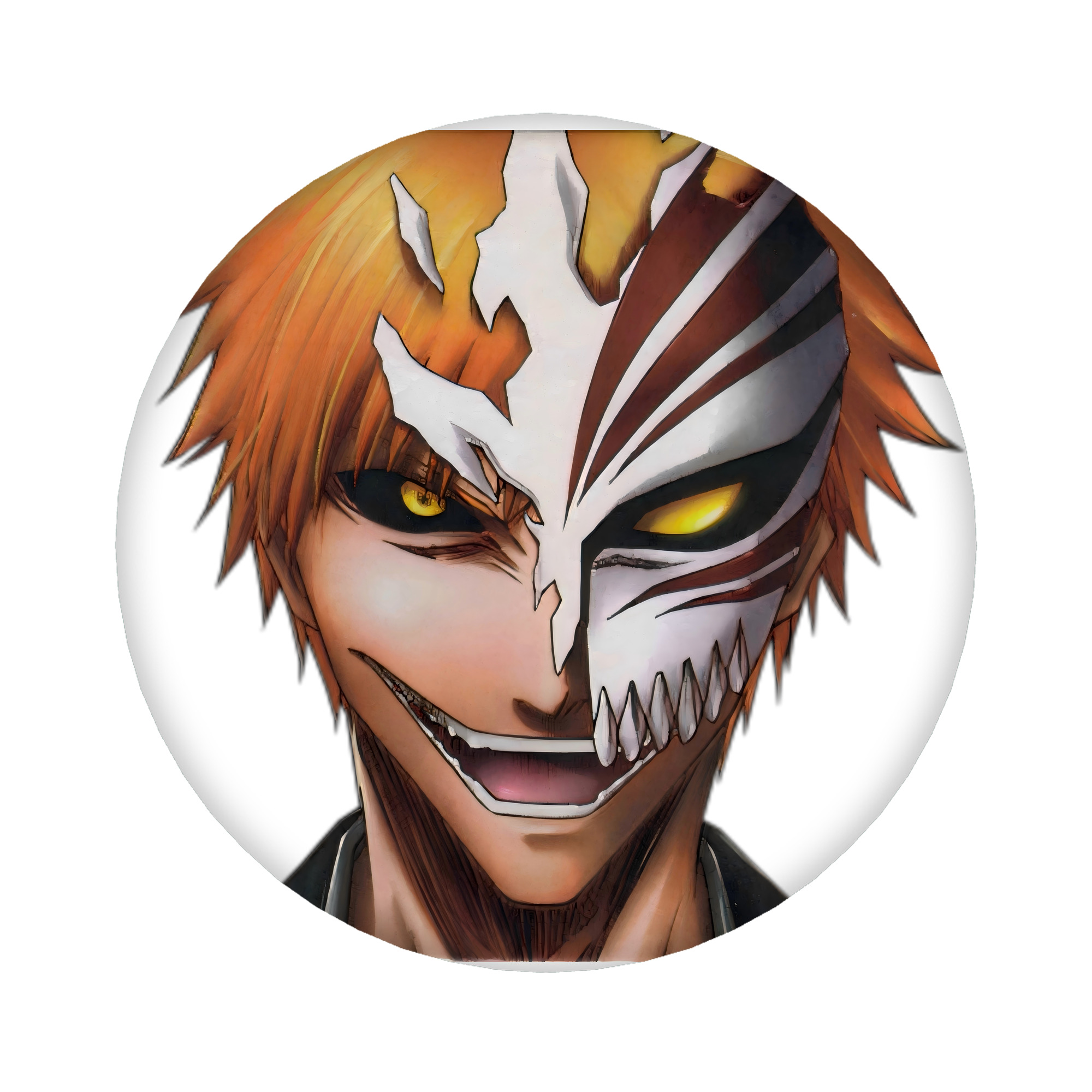 （画像用） ブリーチ 黒崎一護（くろさき いちご）BLEACH Kurosaki Ichigo 6cm 缶バッジ 複数セット