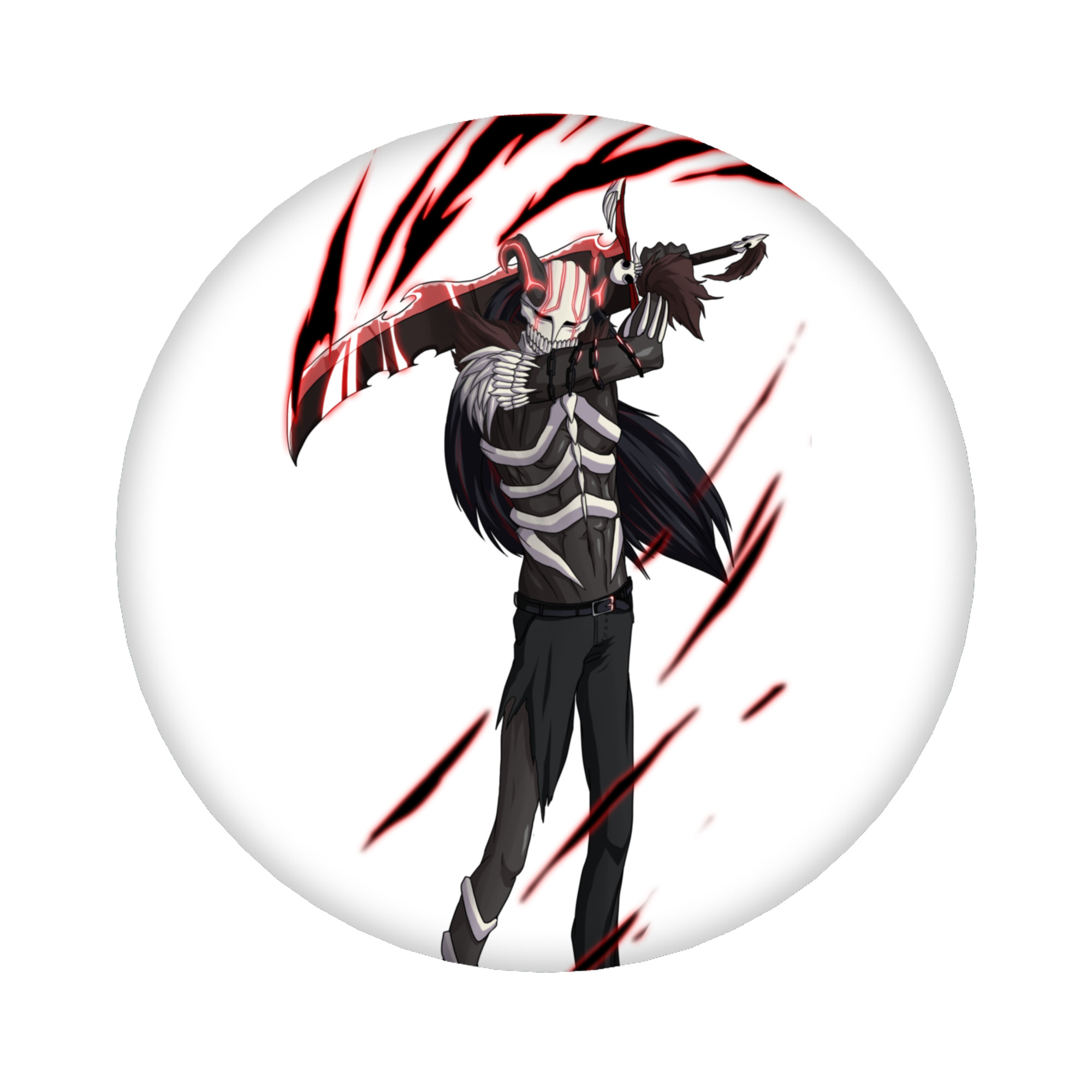 （画像用） ブリーチ 黒崎一護（くろさき いちご）BLEACH Kurosaki Ichigo 6cm 缶バッジ 複数セット