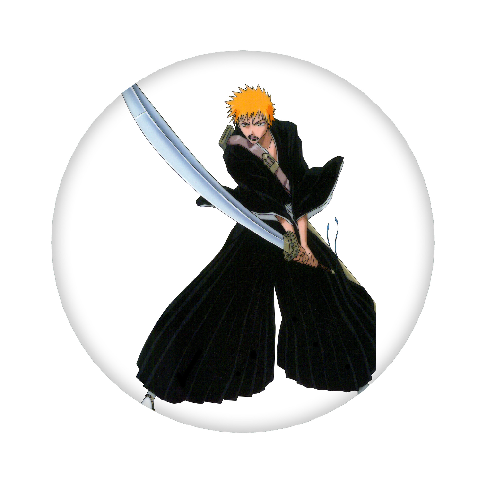 （画像用） ブリーチ 黒崎一護（くろさき いちご）BLEACH Kurosaki Ichigo 6cm 缶バッジ 複数セット