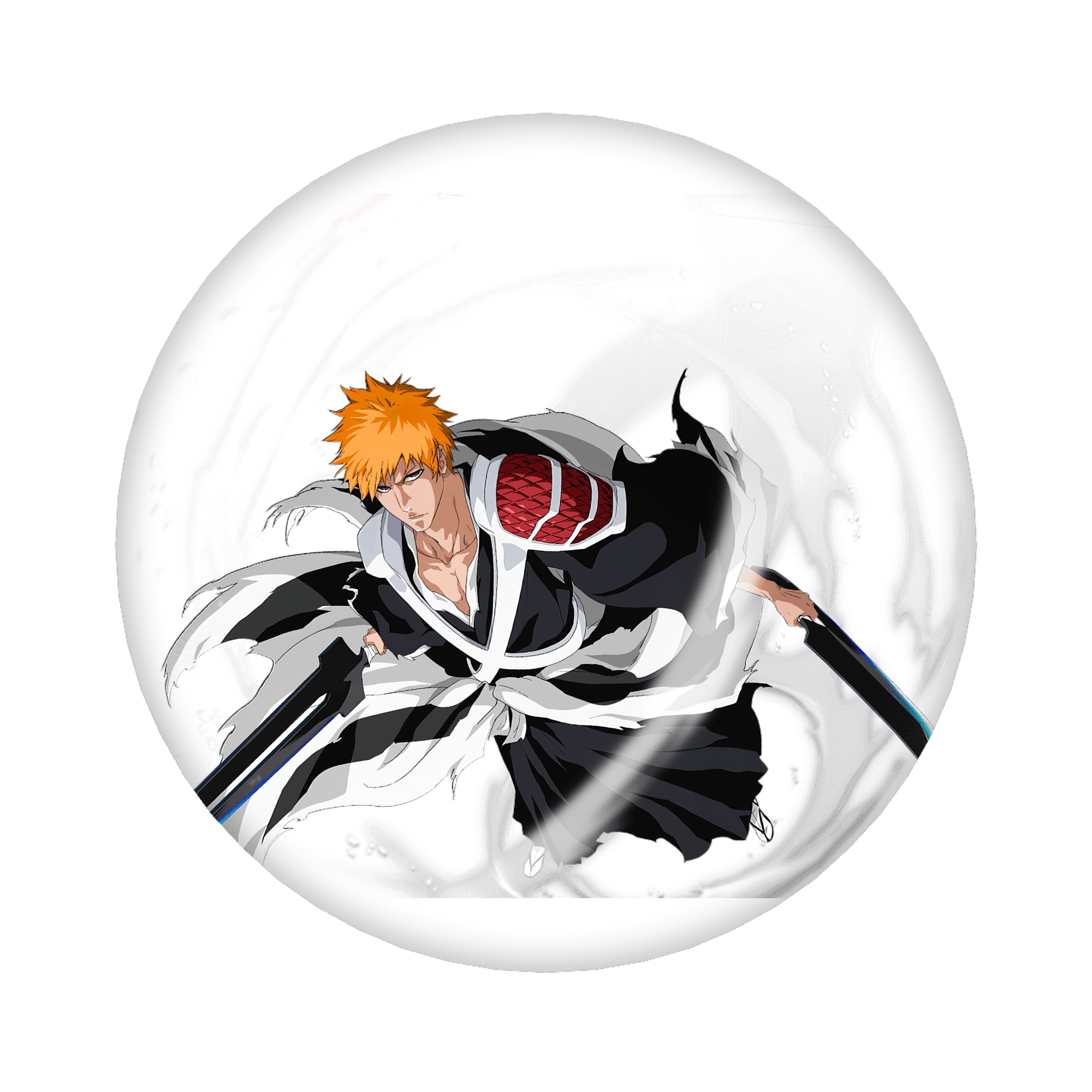 （画像用） ブリーチ 黒崎一護（くろさき いちご）BLEACH Kurosaki Ichigo 6cm 缶バッジ 複数セット