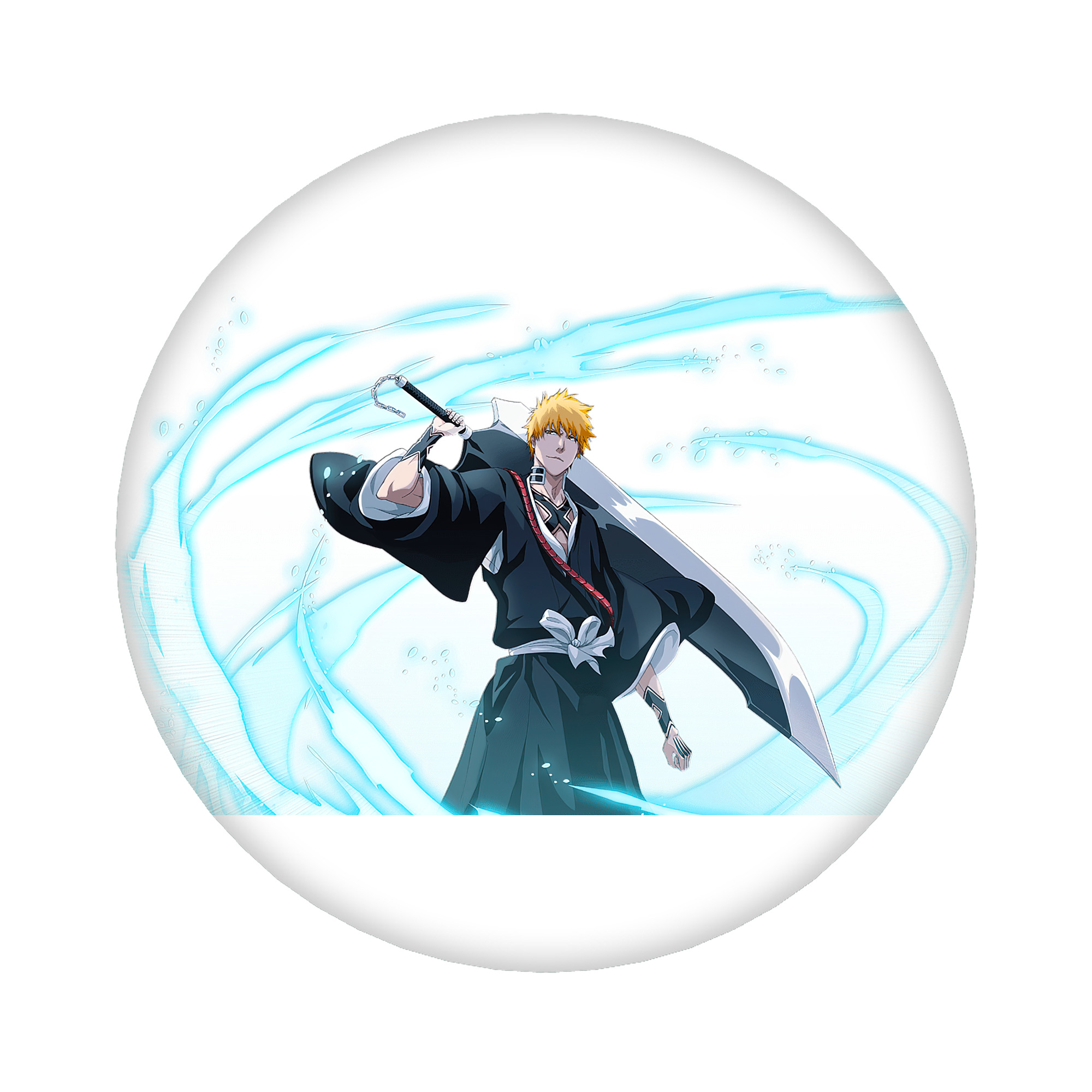 （画像用） ブリーチ 黒崎一護（くろさき いちご）BLEACH Kurosaki Ichigo 6cm 缶バッジ 複数セット