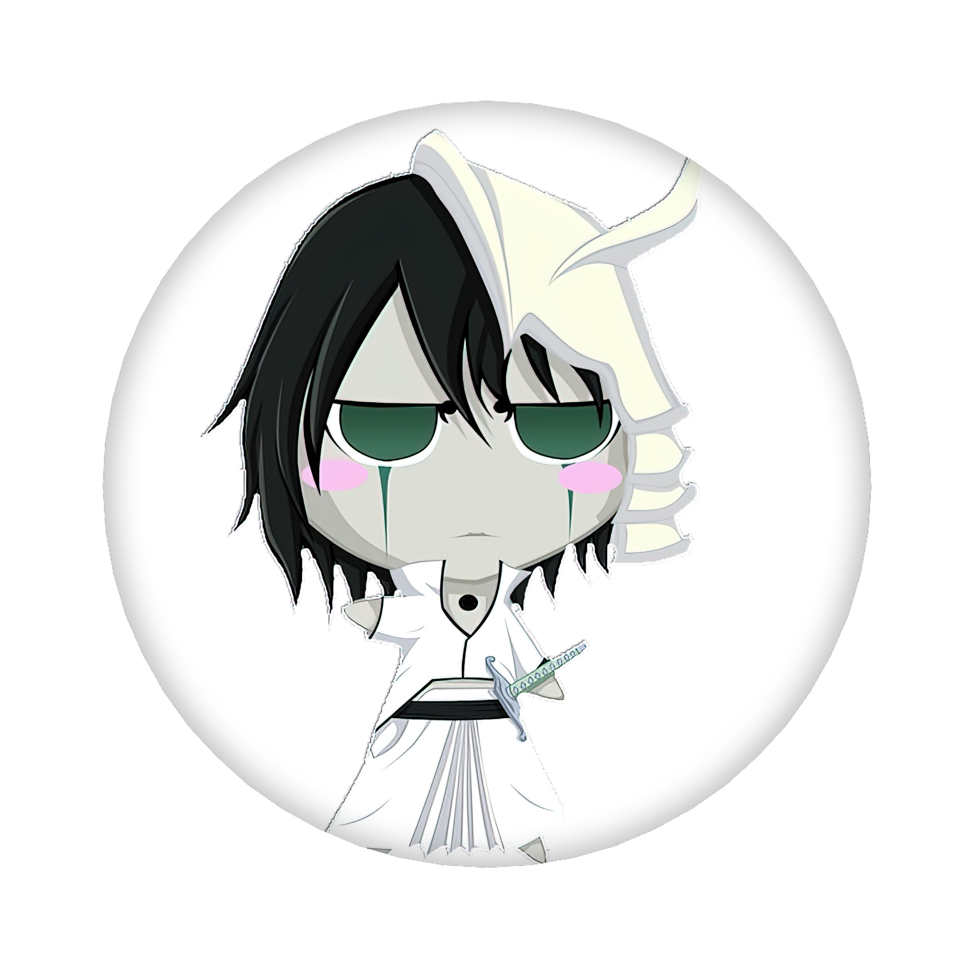 （画像用） ブリーチ ウルキオラ·シファー BLEACH Ulquiorra cifer 6cm 缶バッジ 複数セット
