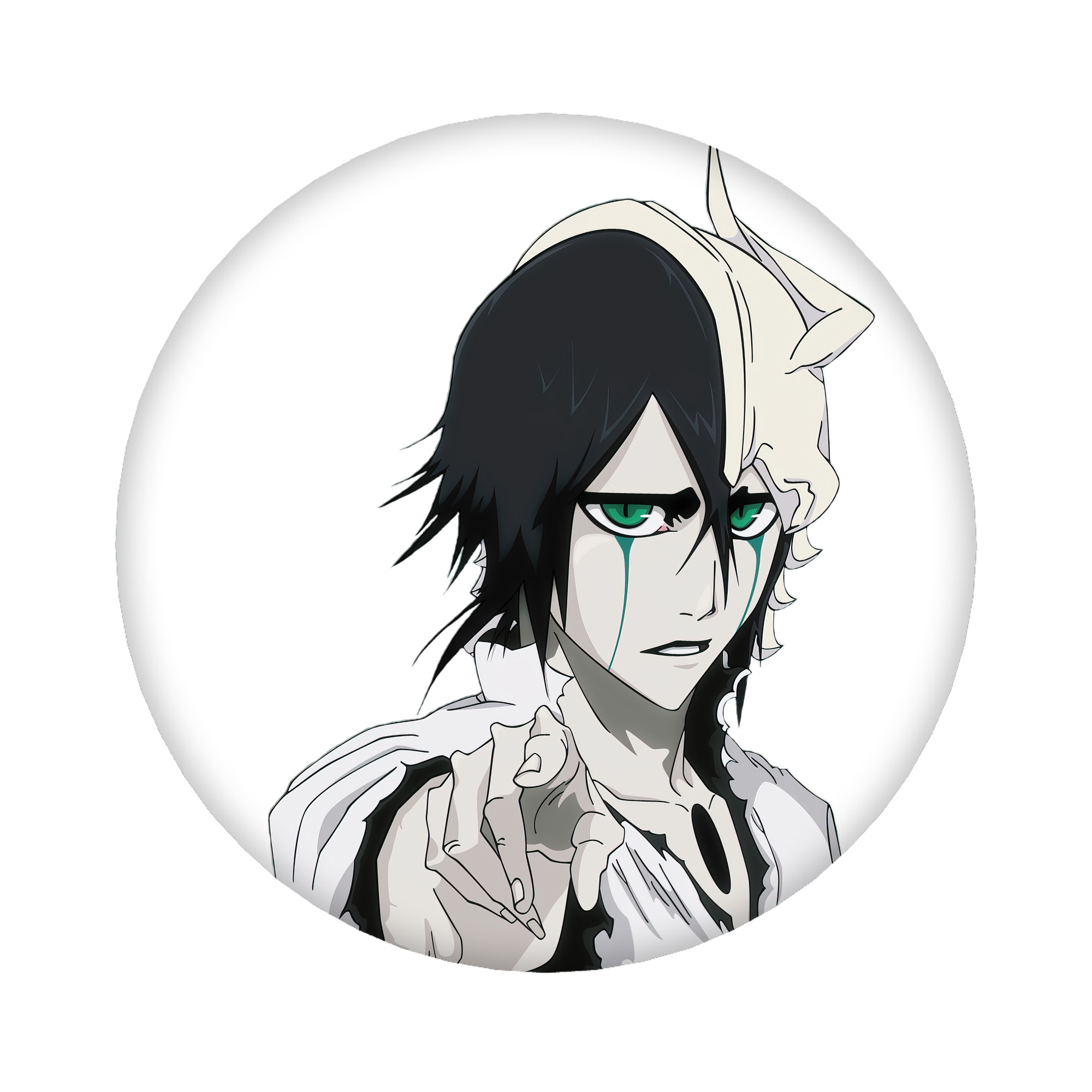 （画像用） ブリーチ ウルキオラ·シファー BLEACH Ulquiorra cifer 6cm 缶バッジ 複数セット