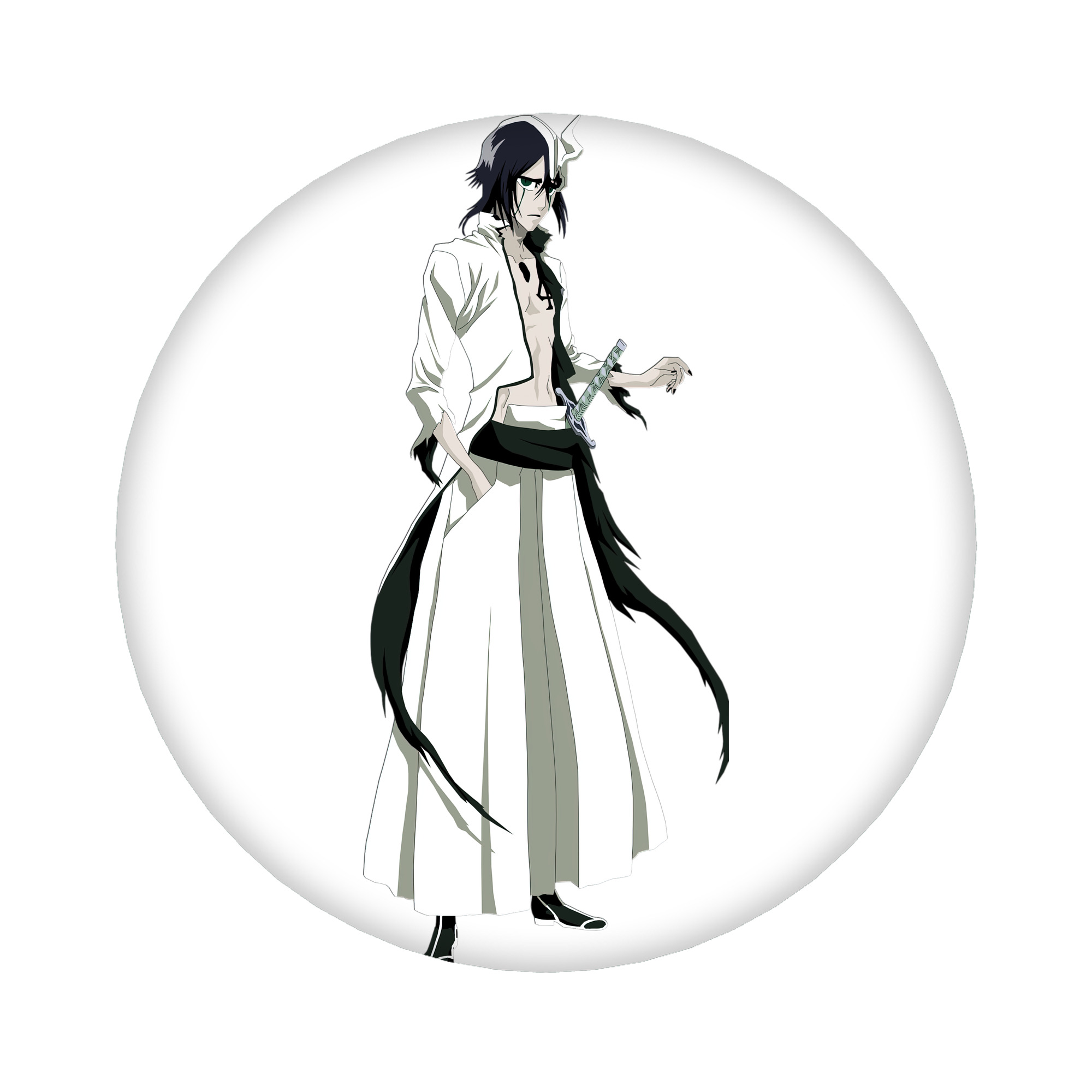 （画像用） ブリーチ ウルキオラ·シファー BLEACH Ulquiorra cifer 6cm 缶バッジ 複数セット