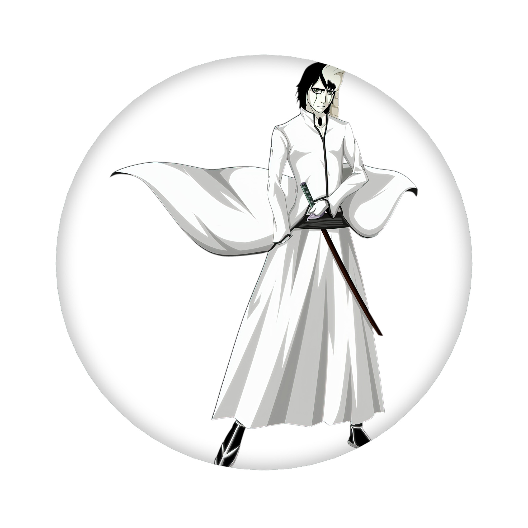 （画像用） ブリーチ ウルキオラ·シファー BLEACH Ulquiorra cifer 6cm 缶バッジ 複数セット