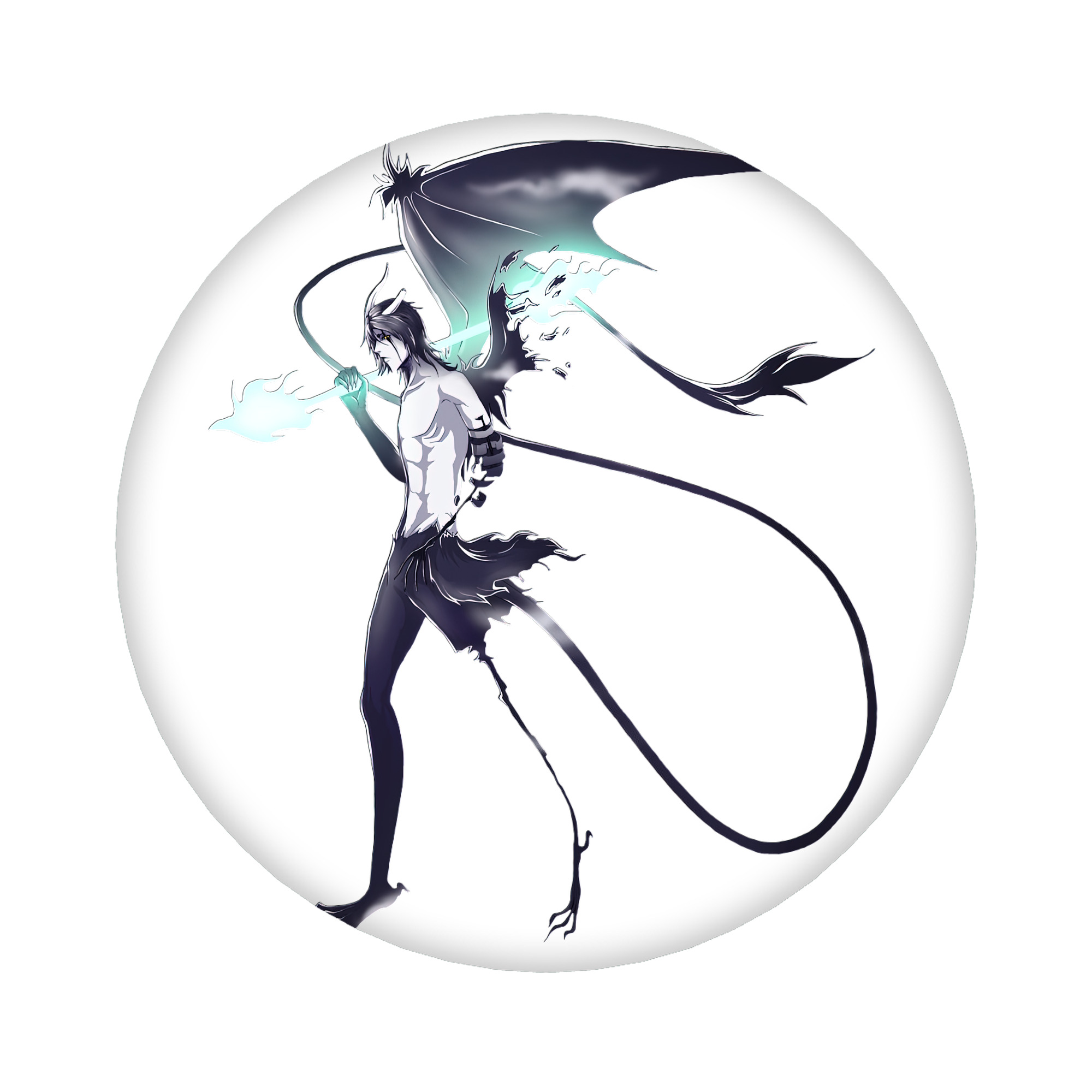 （画像用） ブリーチ ウルキオラ·シファー BLEACH Ulquiorra cifer 6cm 缶バッジ 複数セット
