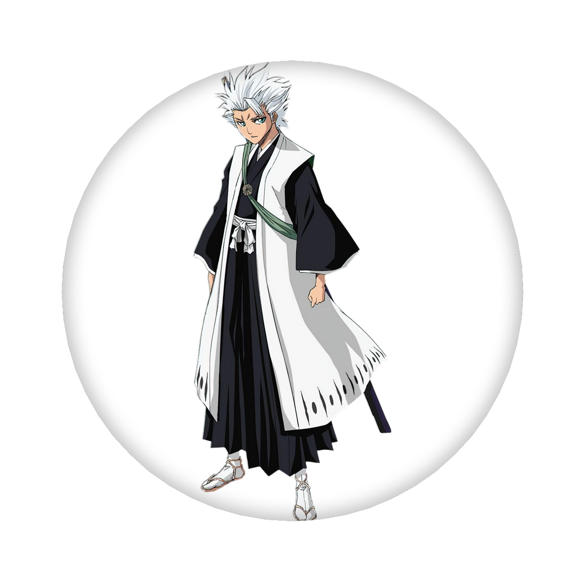 （画像用） ブリーチ 日番谷冬獅郎（ひつがや とうしろう） BLEACH Hitsugaya Toushirou 6cm 缶バッジ 複数セット