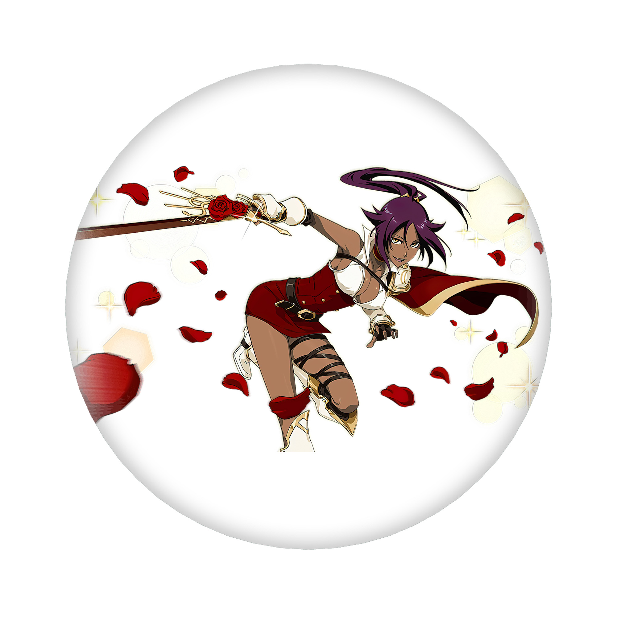 （画像用） ブリーチ 四楓院 夜一（しほういん よるいち） BLEACH Shihouin Yoruichi 6cm 缶バッジ 複数セット