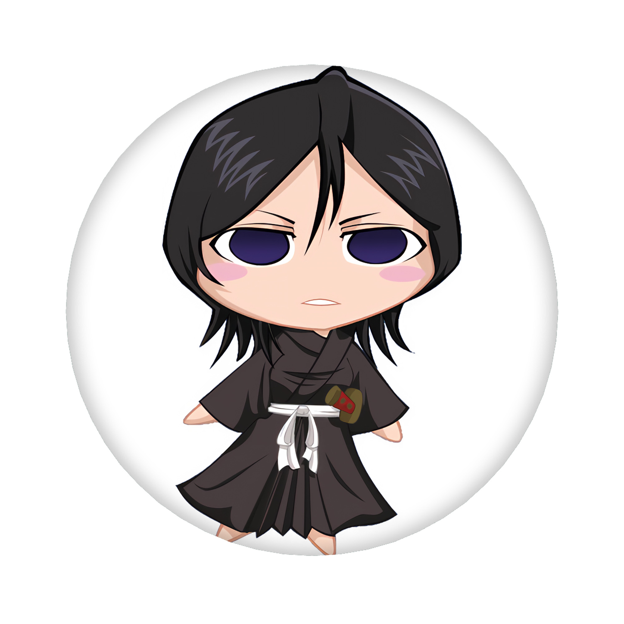 （画像用） ブリーチ 朽木ルキア BLEACH Kuchiki Rukia 6cm 缶バッジ 複数セット