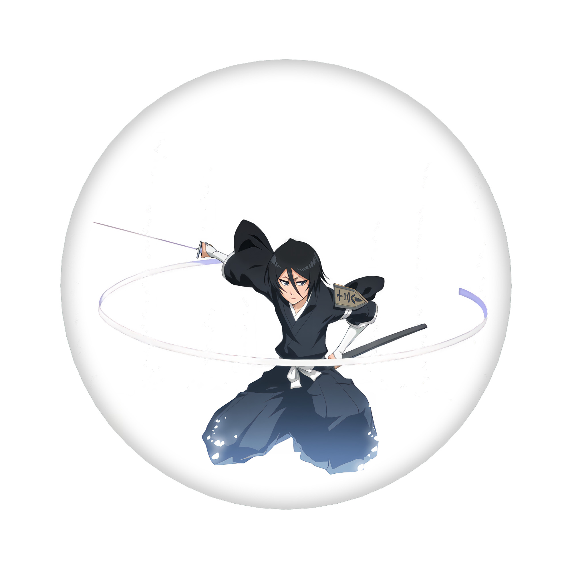 （画像用） ブリーチ 朽木ルキア BLEACH Kuchiki Rukia 6cm 缶バッジ 複数セット
