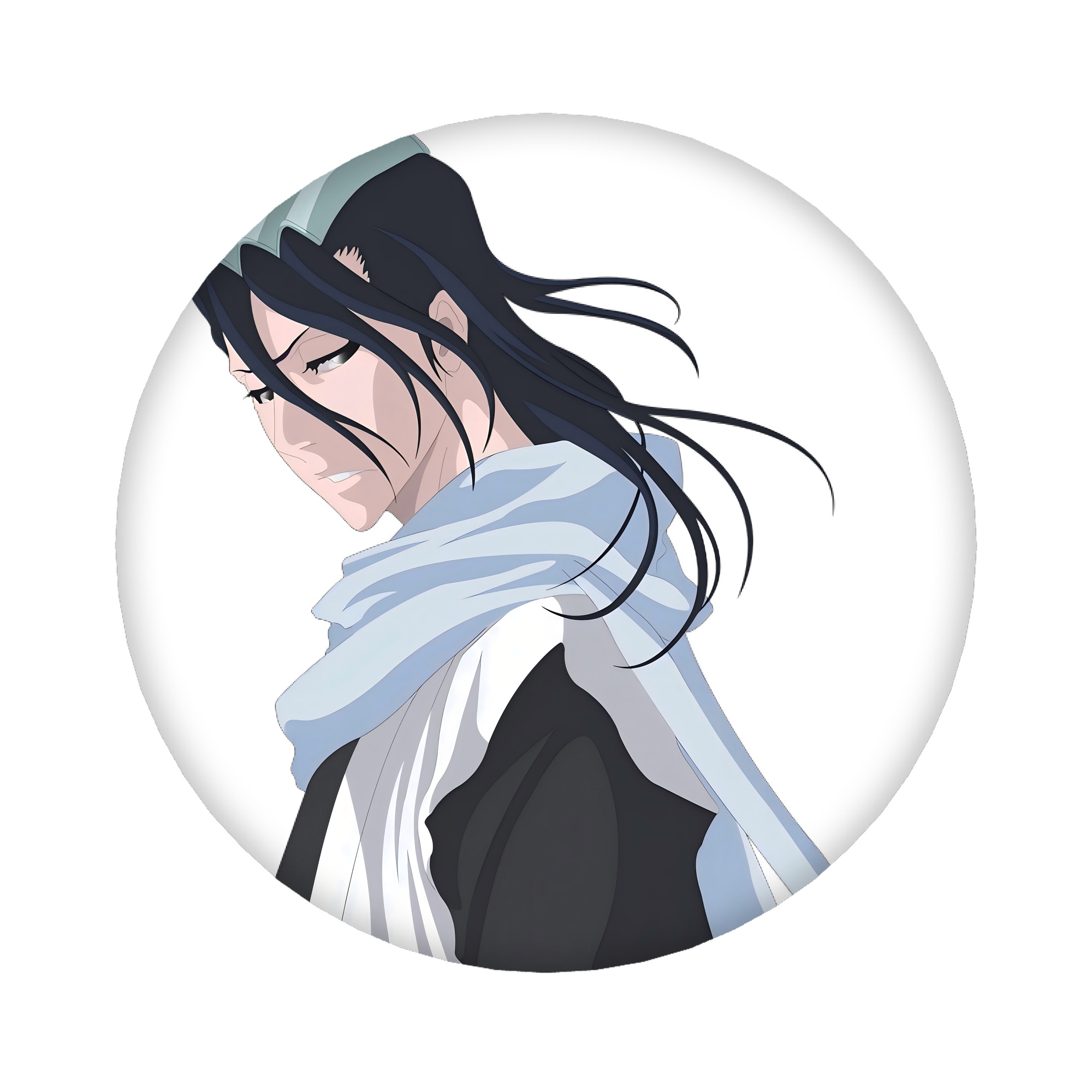 （画像用） ブリーチ くちき びゃくや BLEACH Kuchiki Byakuya 6cm 缶バッジ 複数セット