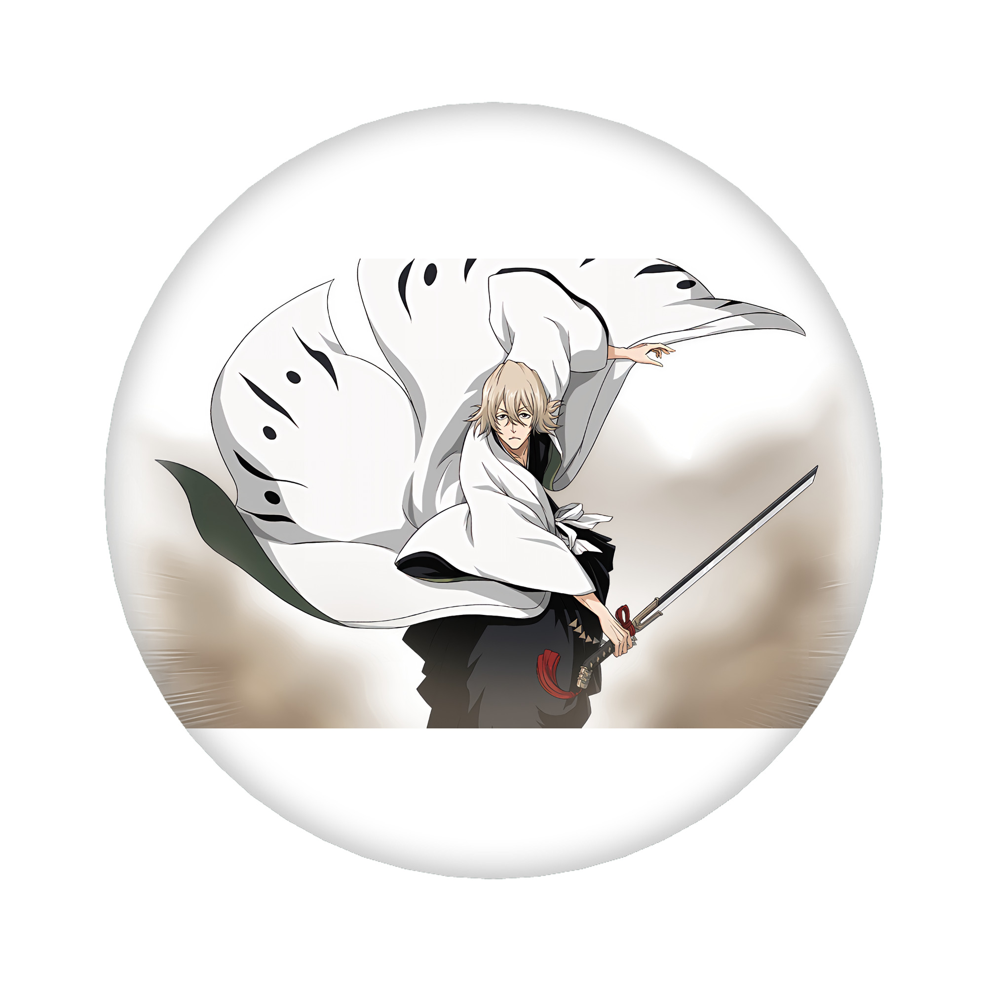 （画像用） "ブリーチ 浦原 喜助（うらはら きすけ） BLEACH Urahara Kisuke " 6cm 缶バッジ 複数セット