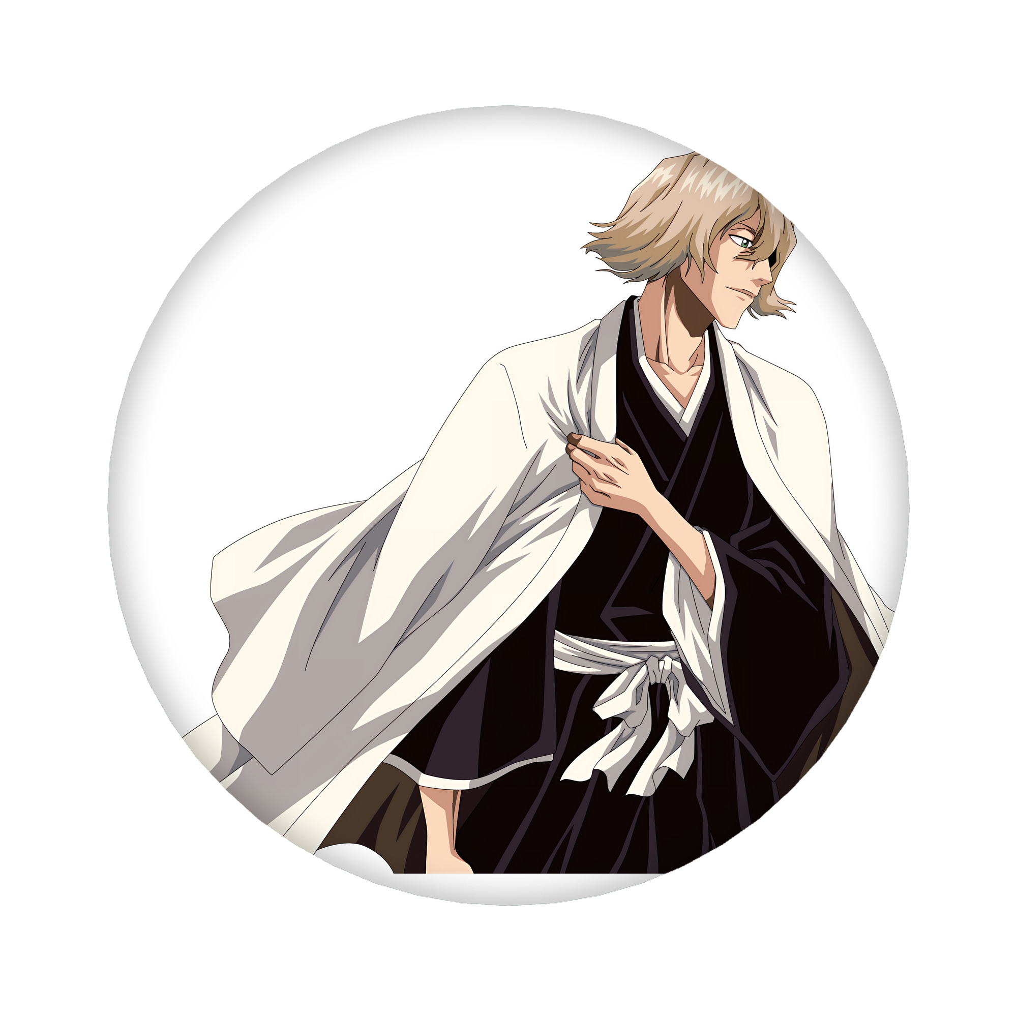 （画像用） "ブリーチ 浦原 喜助（うらはら きすけ） BLEACH Urahara Kisuke " 6cm 缶バッジ 複数セット