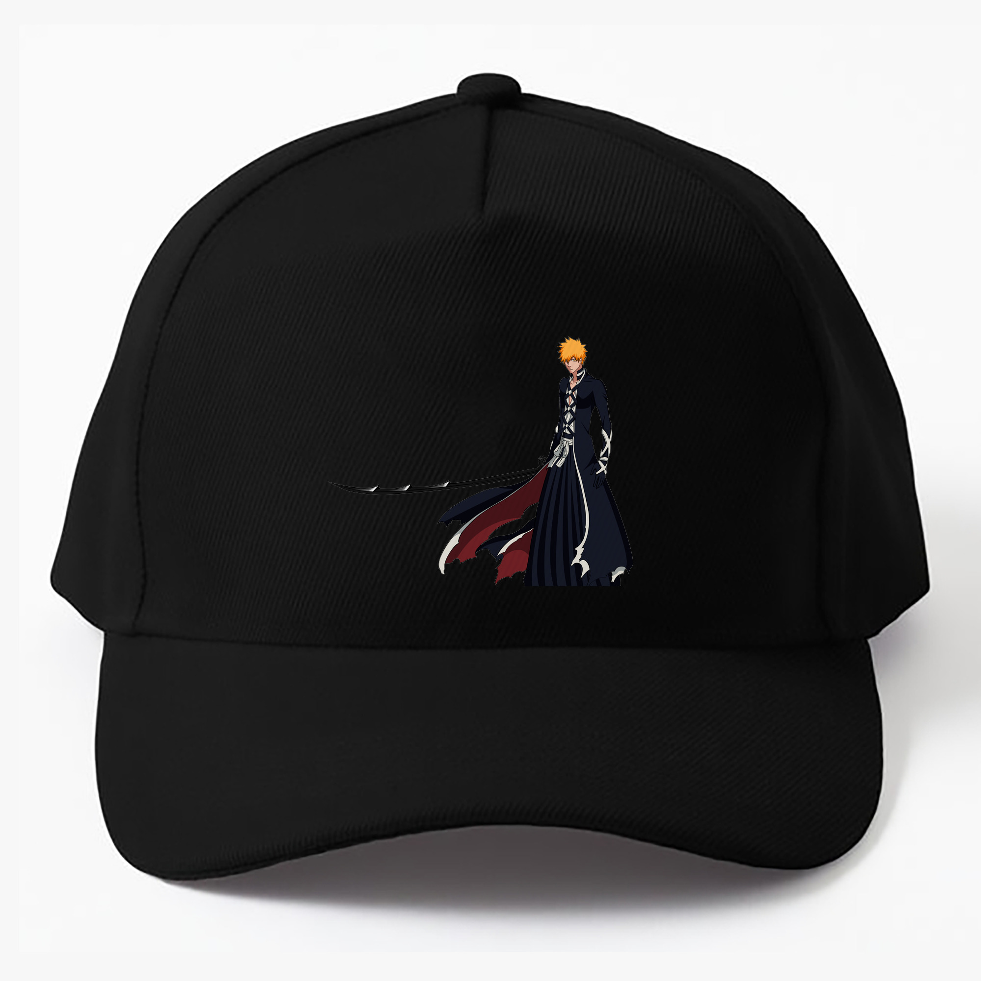 （画像用） ブリーチ 黒崎一護（くろさき いちご）BLEACH Kurosaki Ichigo ベースボールキャップ 綿100％ 男女兼用 帽子 スポーツ