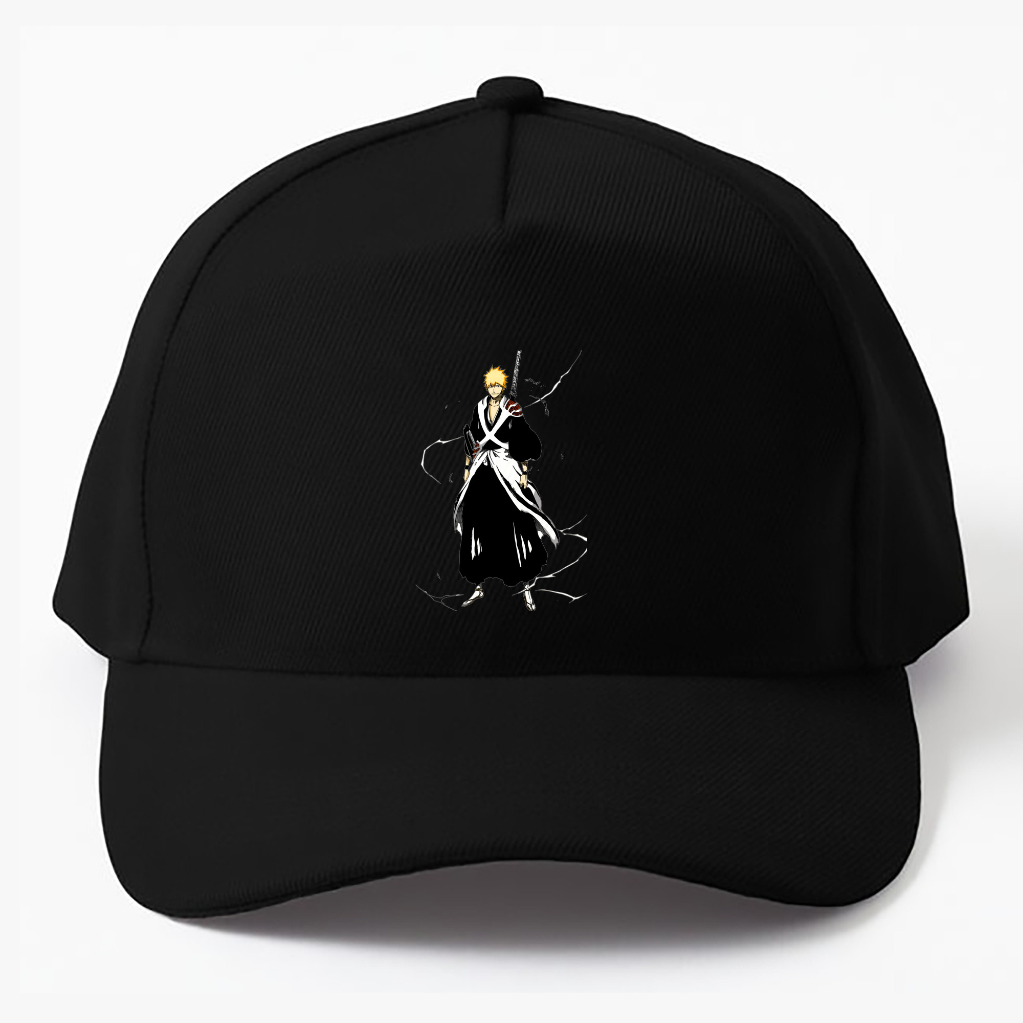 （画像用） ブリーチ 黒崎一護（くろさき いちご）BLEACH Kurosaki Ichigo ベースボールキャップ 綿100％ 男女兼用 帽子 スポーツ