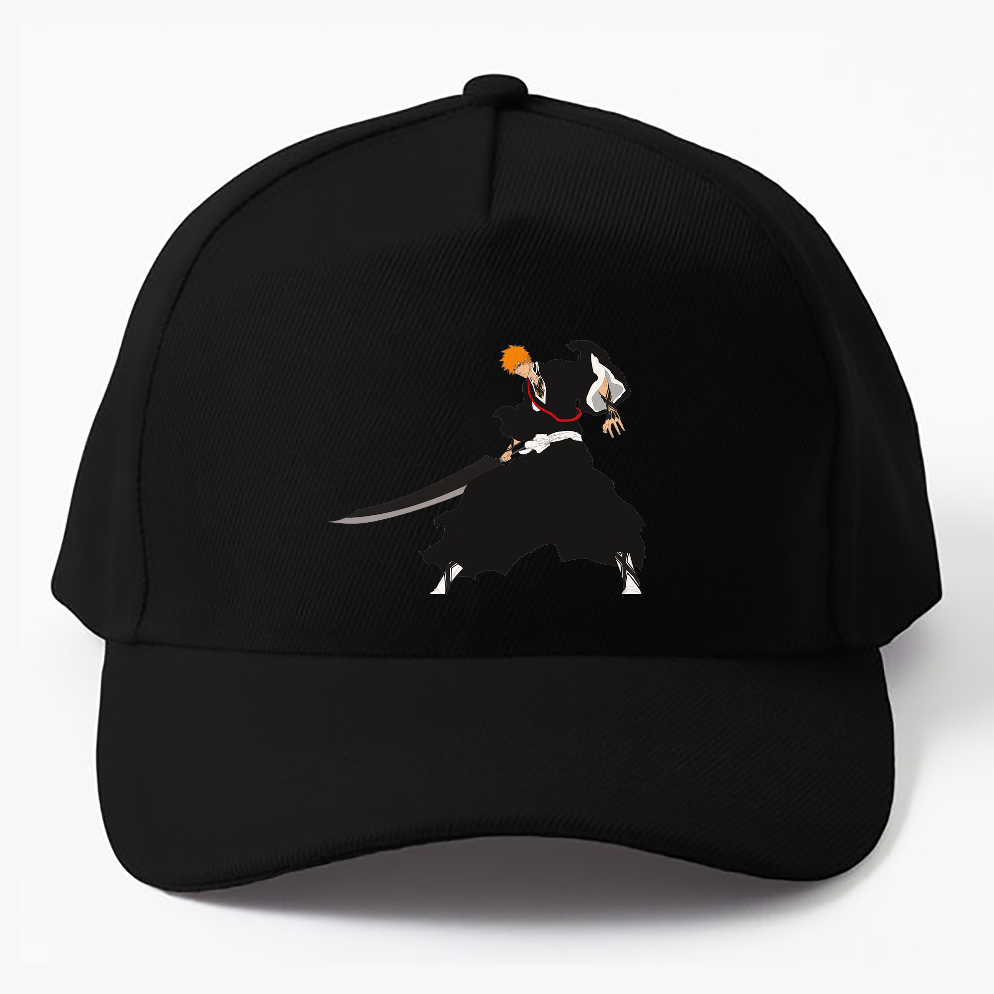 （画像用） ブリーチ 黒崎一護（くろさき いちご）BLEACH Kurosaki Ichigo ベースボールキャップ 綿100％ 男女兼用 帽子 スポーツ