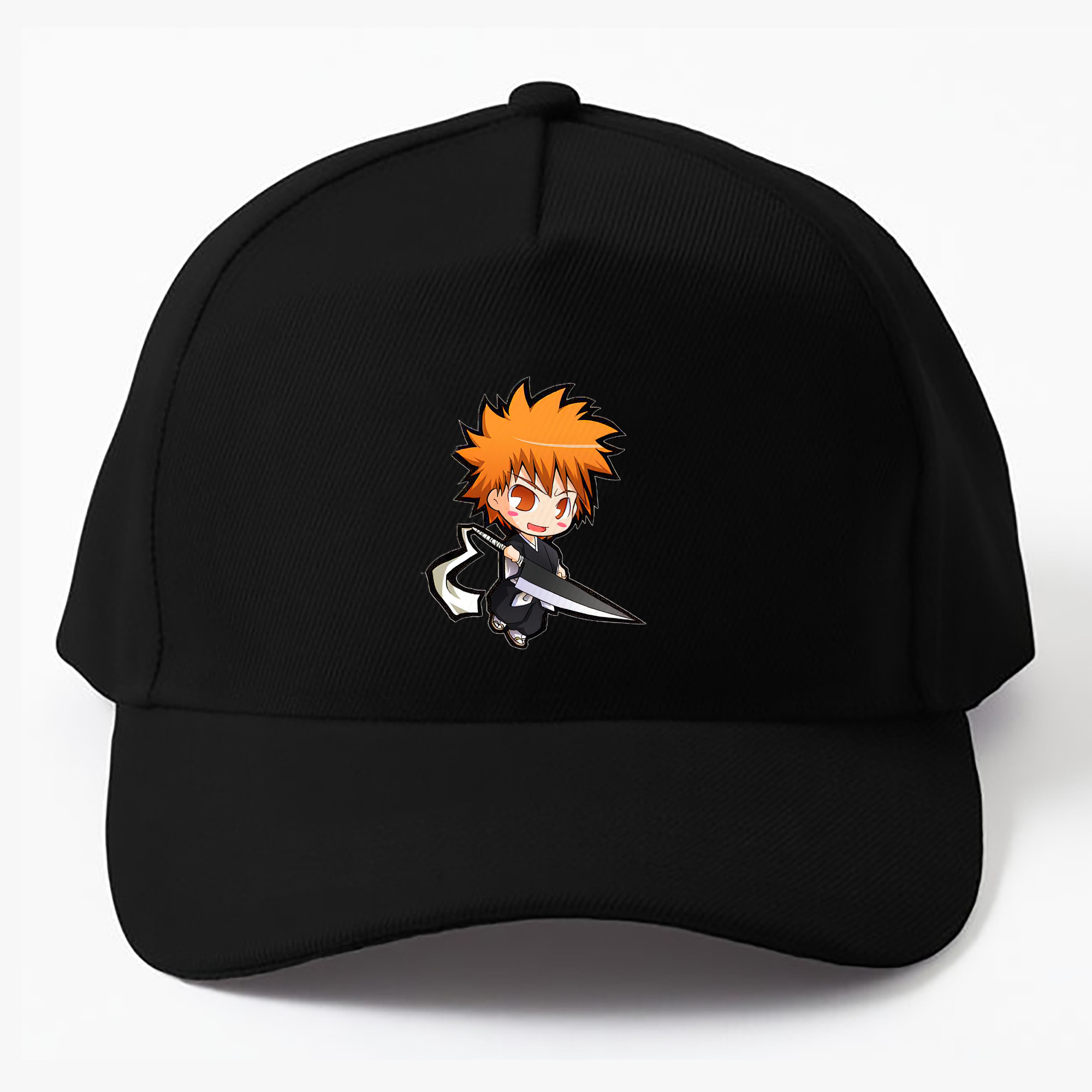 （画像用） ブリーチ 黒崎一護（くろさき いちご）BLEACH Kurosaki Ichigo ベースボールキャップ 綿100％ 男女兼用 帽子 スポーツ