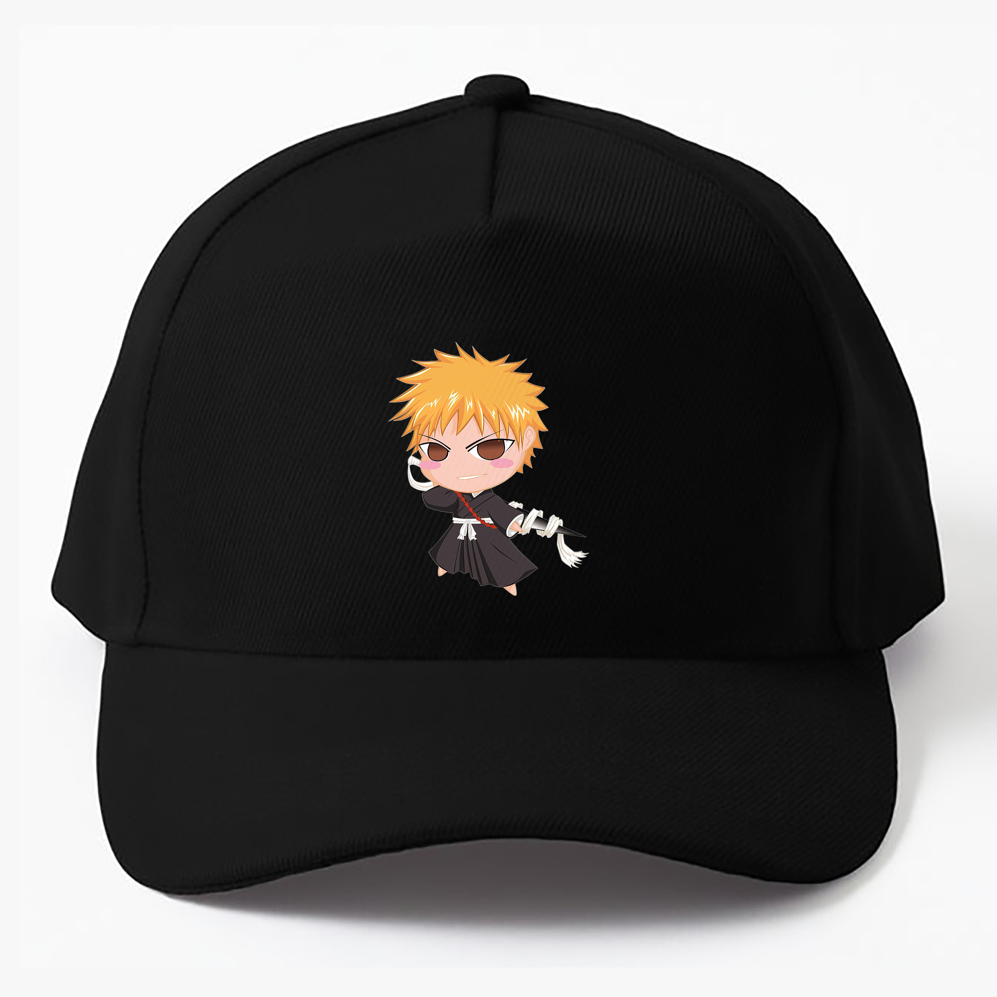 （画像用） ブリーチ 黒崎一護（くろさき いちご）BLEACH Kurosaki Ichigo ベースボールキャップ 綿100％ 男女兼用 帽子 スポーツ