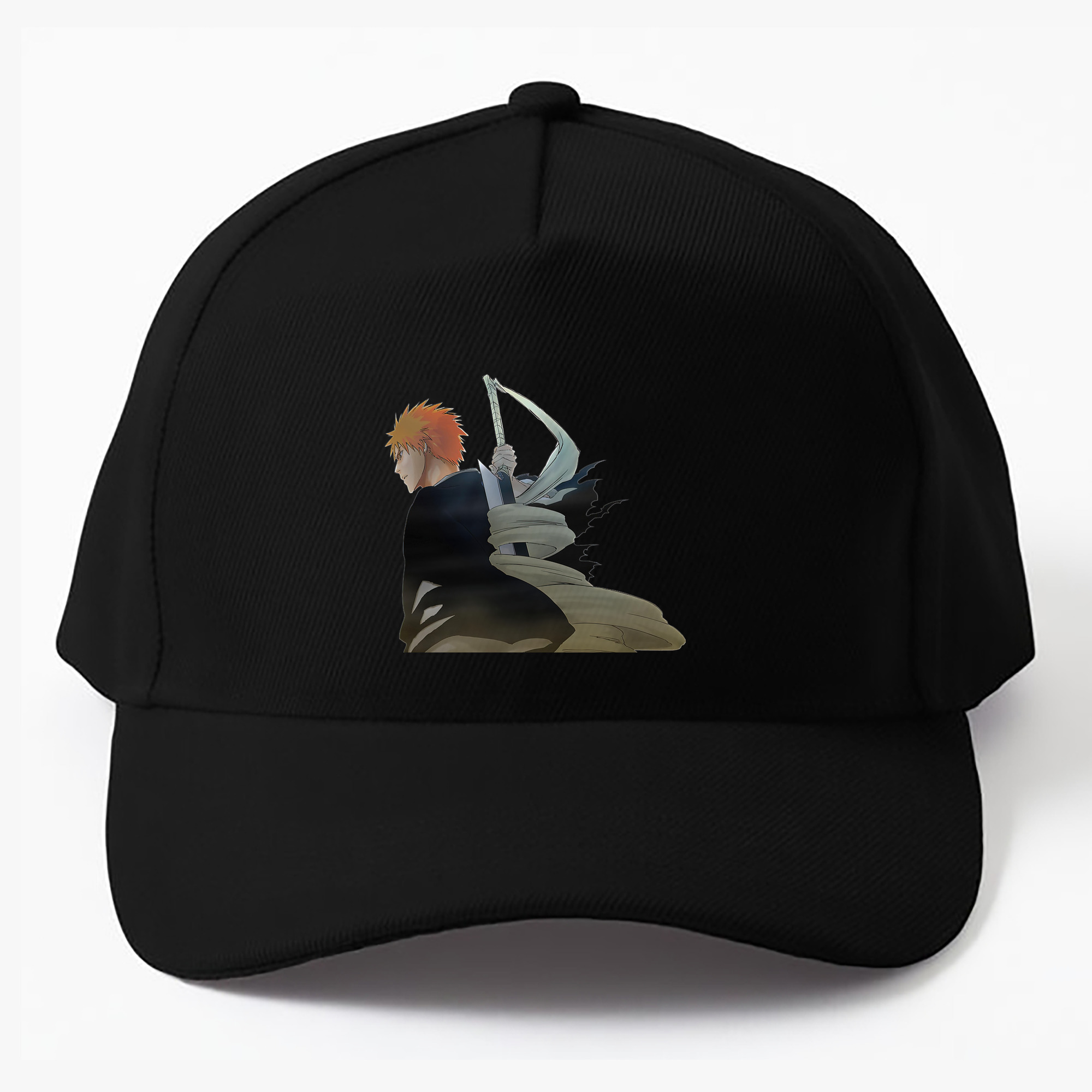 （画像用） ブリーチ 黒崎一護（くろさき いちご）BLEACH Kurosaki Ichigo ベースボールキャップ 綿100％ 男女兼用 帽子 スポーツ