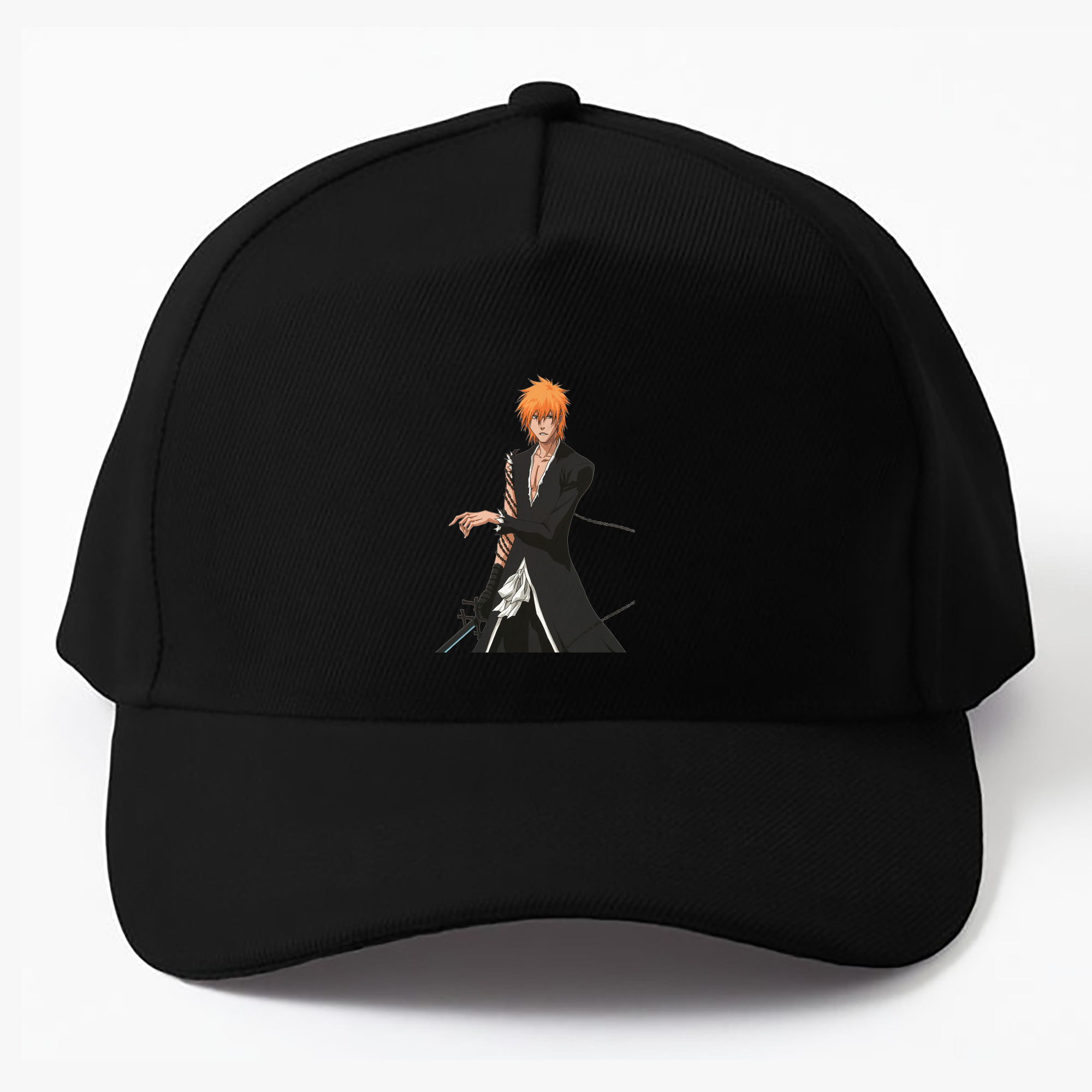 （画像用） ブリーチ 黒崎一護（くろさき いちご）BLEACH Kurosaki Ichigo ベースボールキャップ 綿100％ 男女兼用 帽子 スポーツ