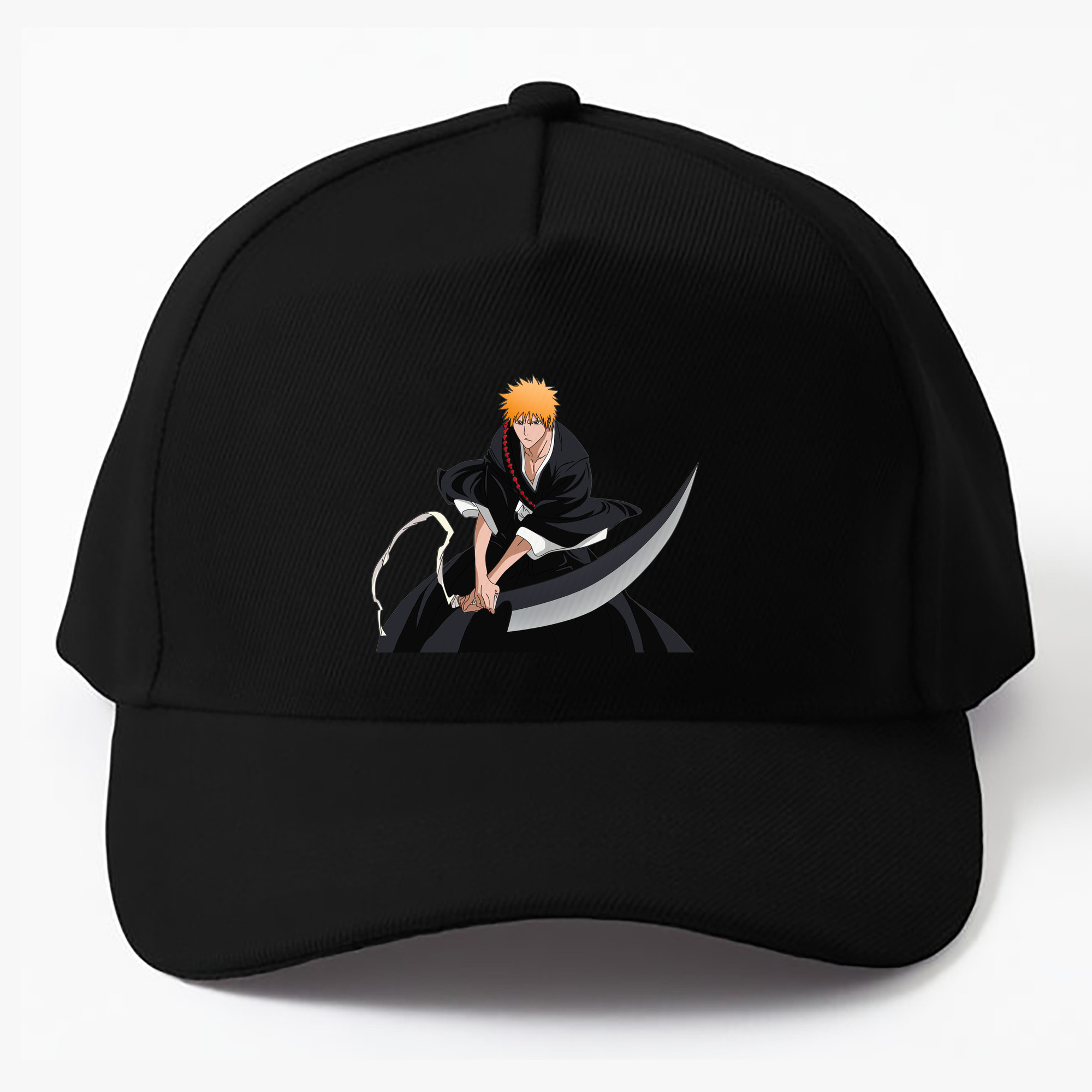 （画像用） ブリーチ 黒崎一護（くろさき いちご）BLEACH Kurosaki Ichigo ベースボールキャップ 綿100％ 男女兼用 帽子 スポーツ