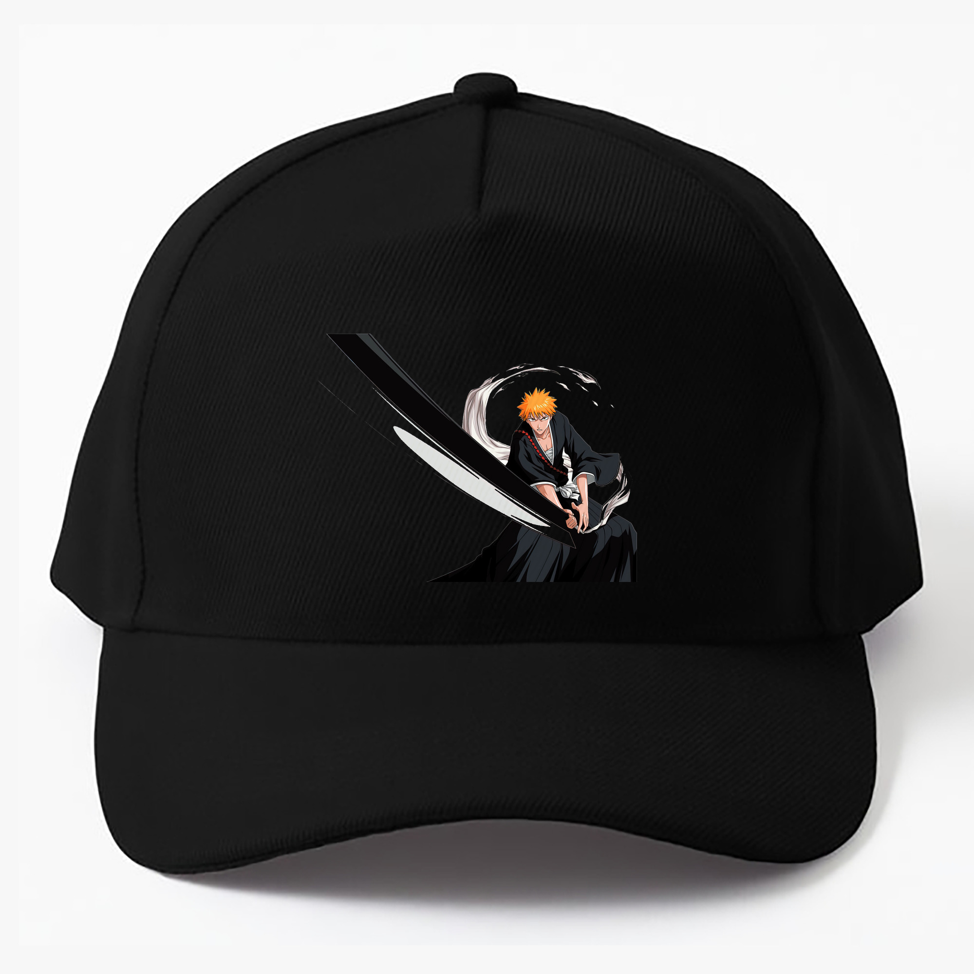（画像用） ブリーチ 黒崎一護（くろさき いちご）BLEACH Kurosaki Ichigo ベースボールキャップ 綿100％ 男女兼用 帽子 スポーツ