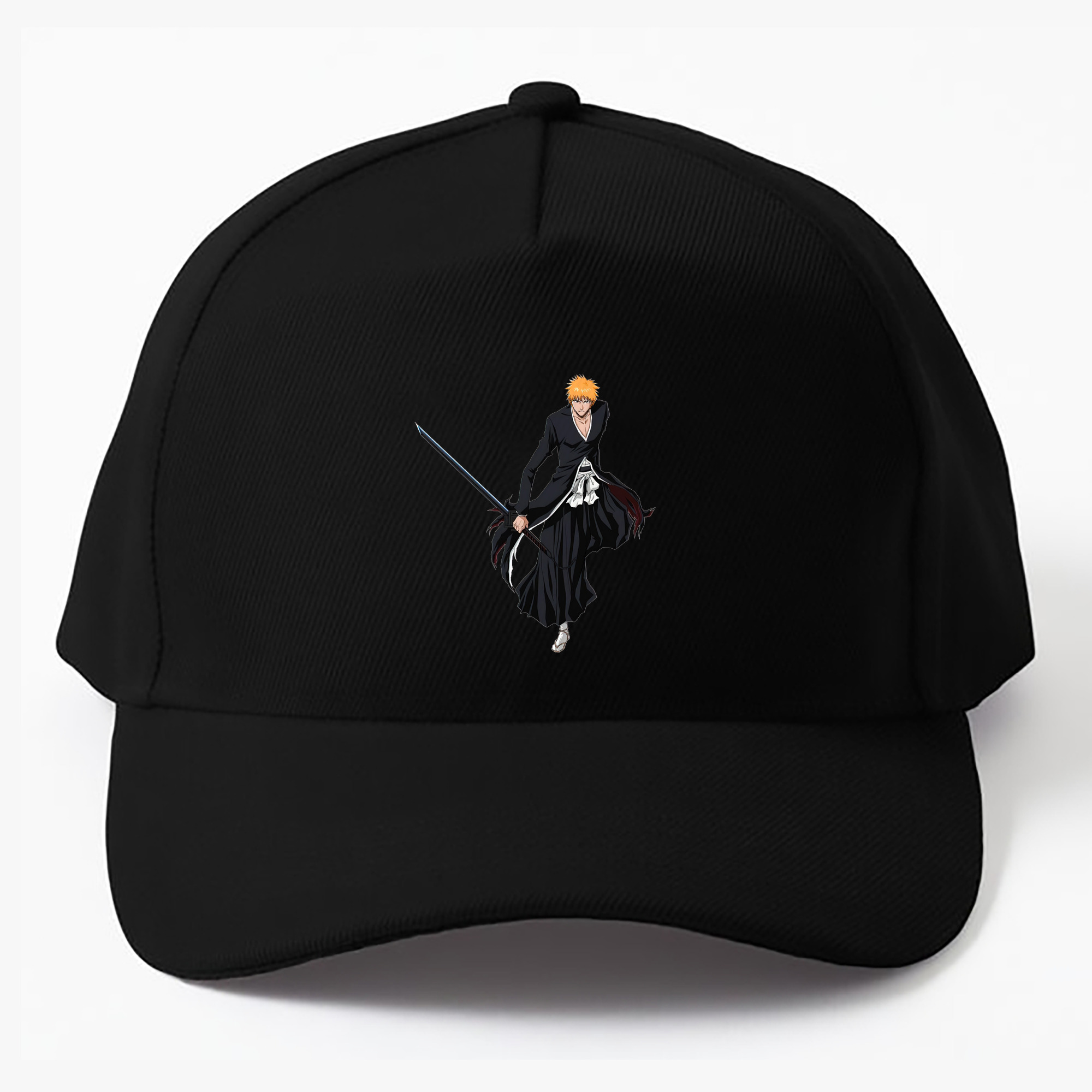 （画像用） ブリーチ 黒崎一護（くろさき いちご）BLEACH Kurosaki Ichigo ベースボールキャップ 綿100％ 男女兼用 帽子 スポーツ