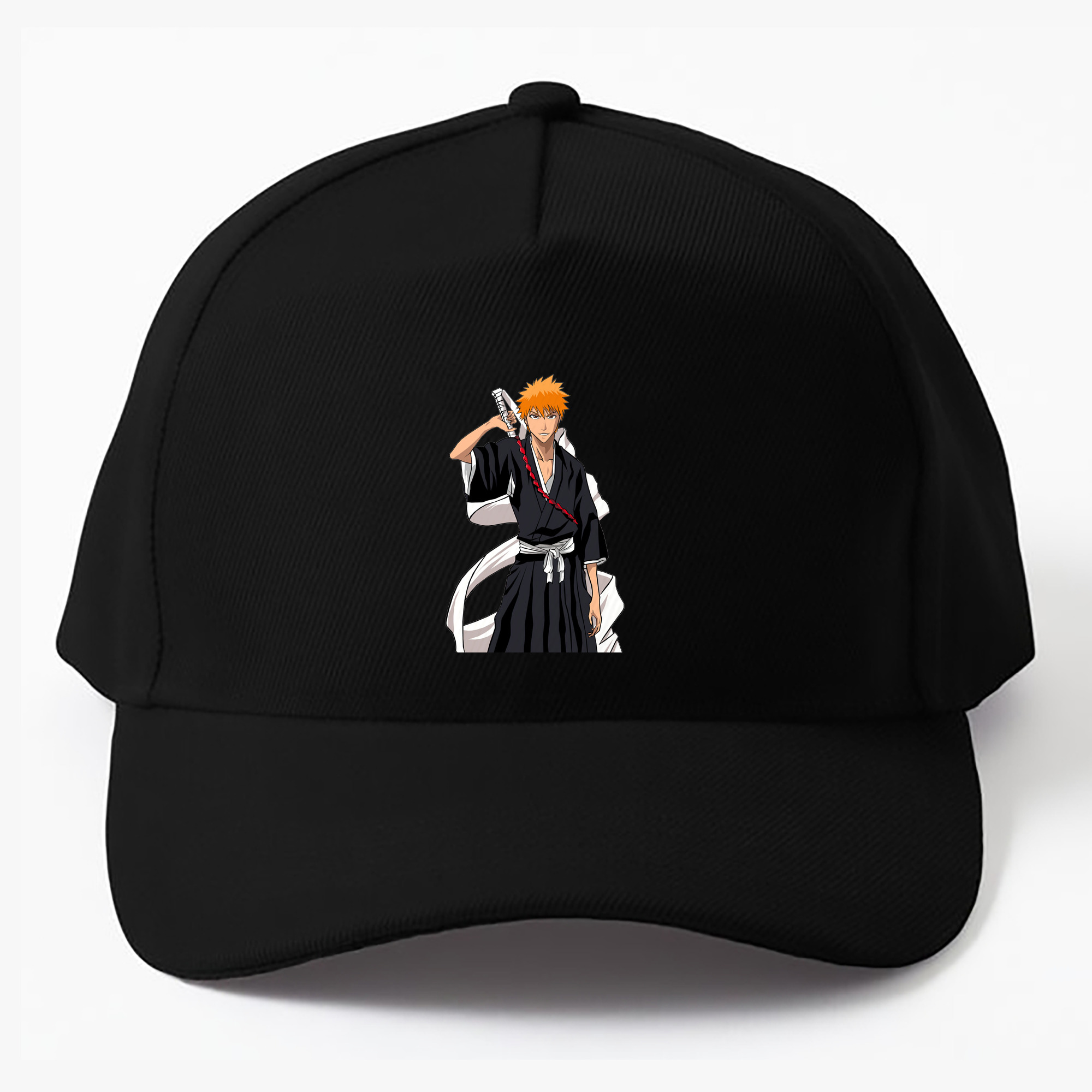 （画像用） ブリーチ 黒崎一護（くろさき いちご）BLEACH Kurosaki Ichigo ベースボールキャップ 綿100％ 男女兼用 帽子 スポーツ