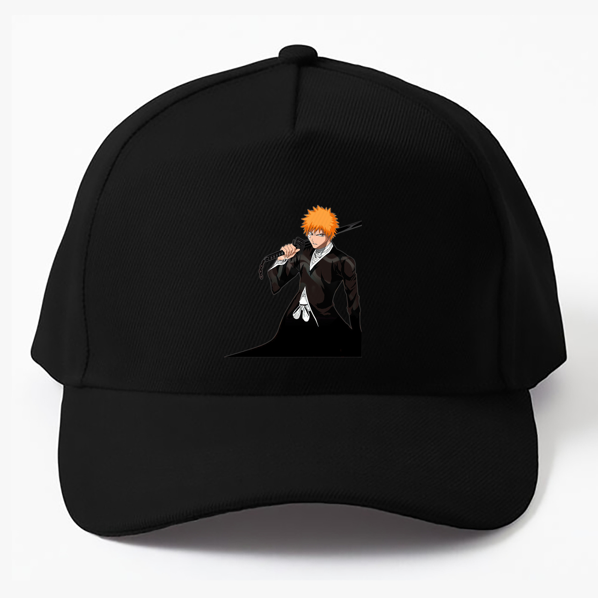 （画像用） ブリーチ 黒崎一護（くろさき いちご）BLEACH Kurosaki Ichigo ベースボールキャップ 綿100％ 男女兼用 帽子 スポーツ