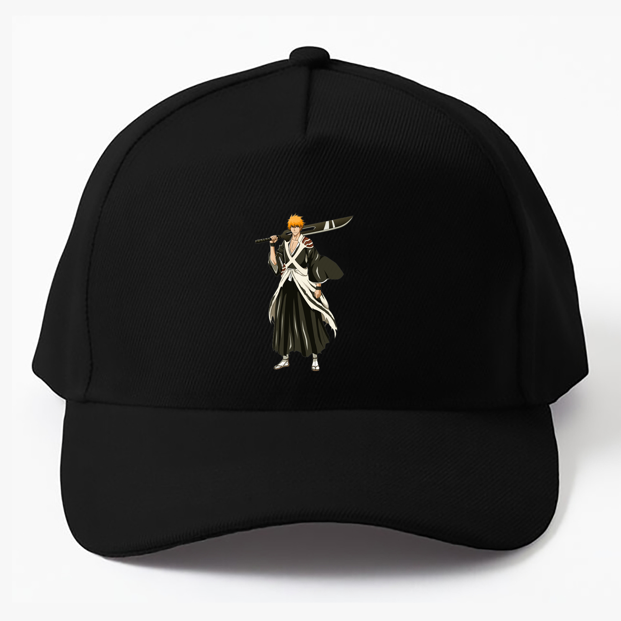 （画像用） ブリーチ 黒崎一護（くろさき いちご）BLEACH Kurosaki Ichigo ベースボールキャップ 綿100％ 男女兼用 帽子 スポーツ