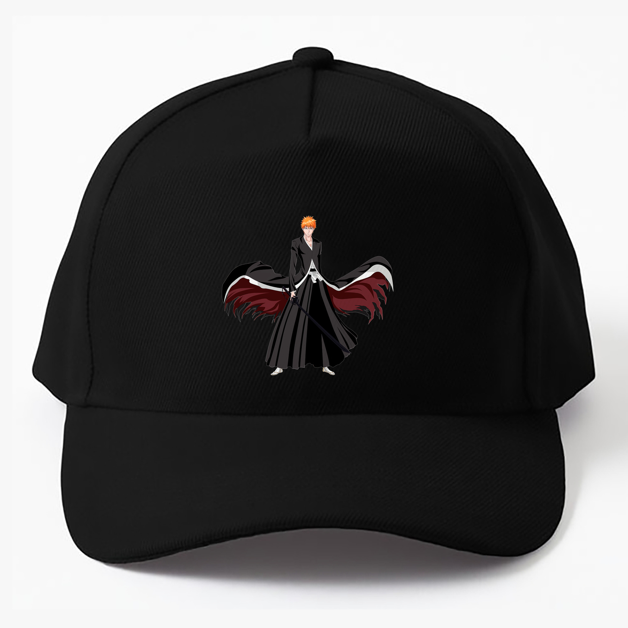 （画像用） ブリーチ 黒崎一護（くろさき いちご）BLEACH Kurosaki Ichigo ベースボールキャップ 綿100％ 男女兼用 帽子 スポーツ