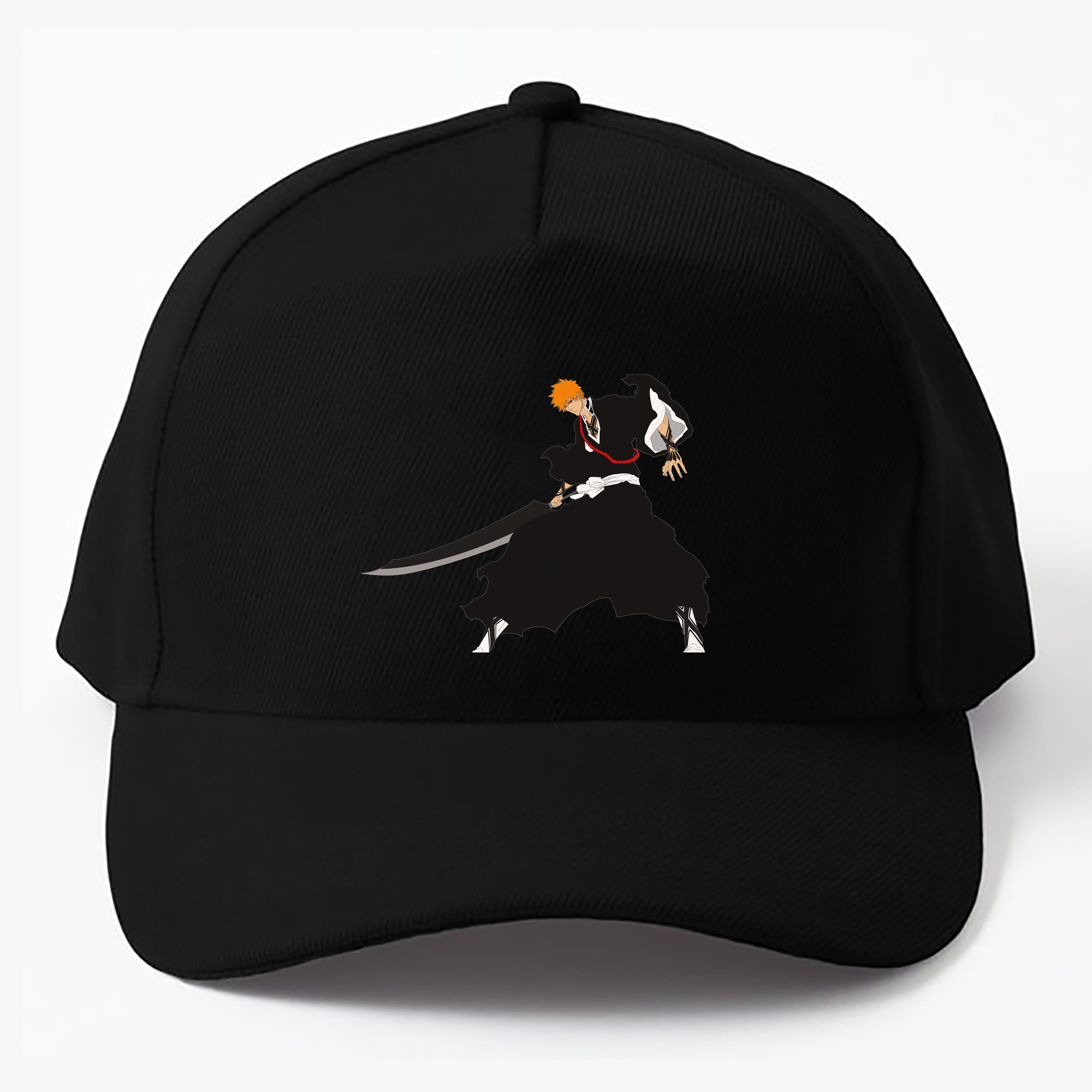 （画像用） ブリーチ 黒崎一護（くろさき いちご）BLEACH Kurosaki Ichigo ベースボールキャップ 綿100％ 男女兼用 帽子 スポーツ