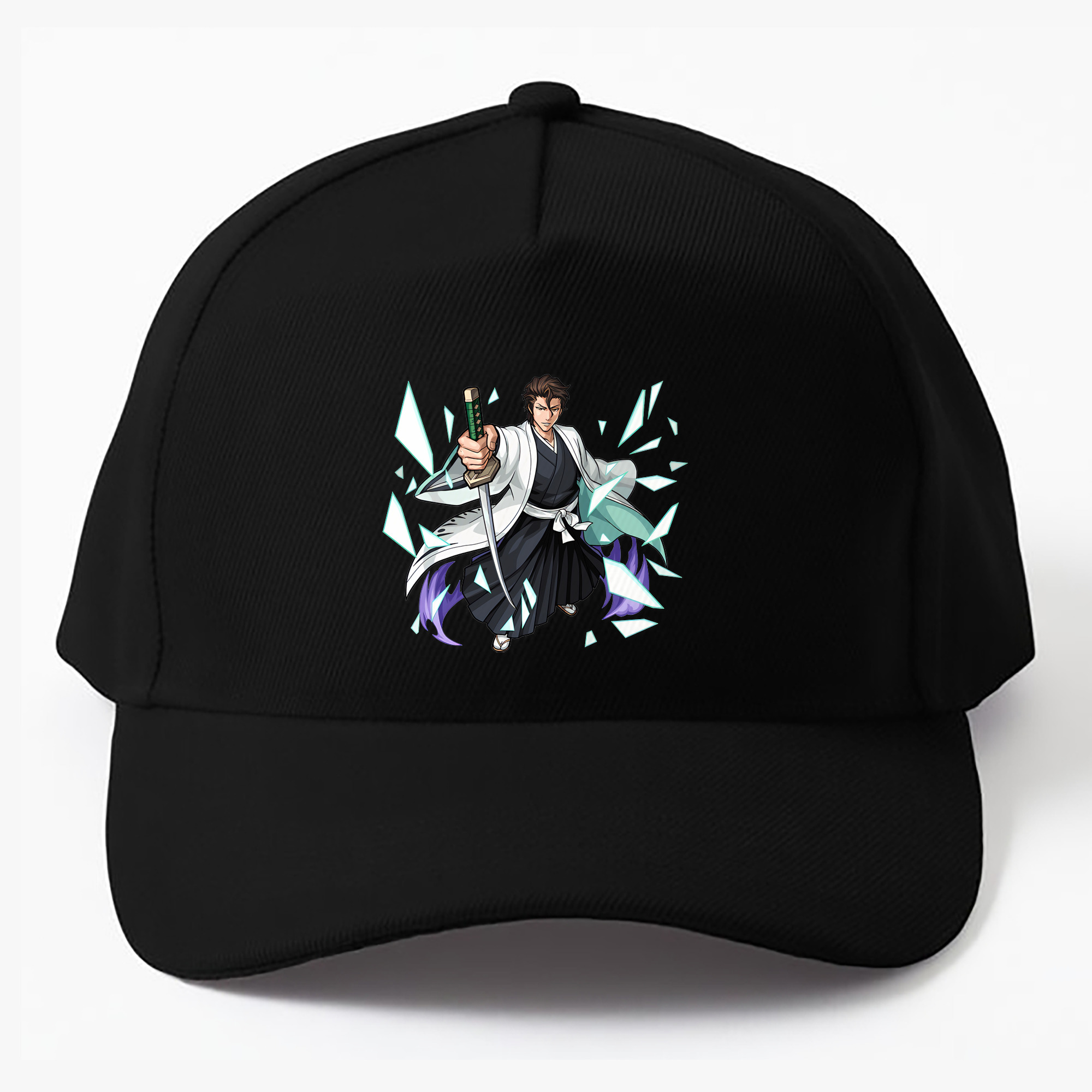 （画像用） ブリーチ 藍染 惣右介（あいぜん そうすけ） BLEACH Aizen Sousuke ベースボールキャップ 綿100％ 男女兼用 帽子 スポーツ