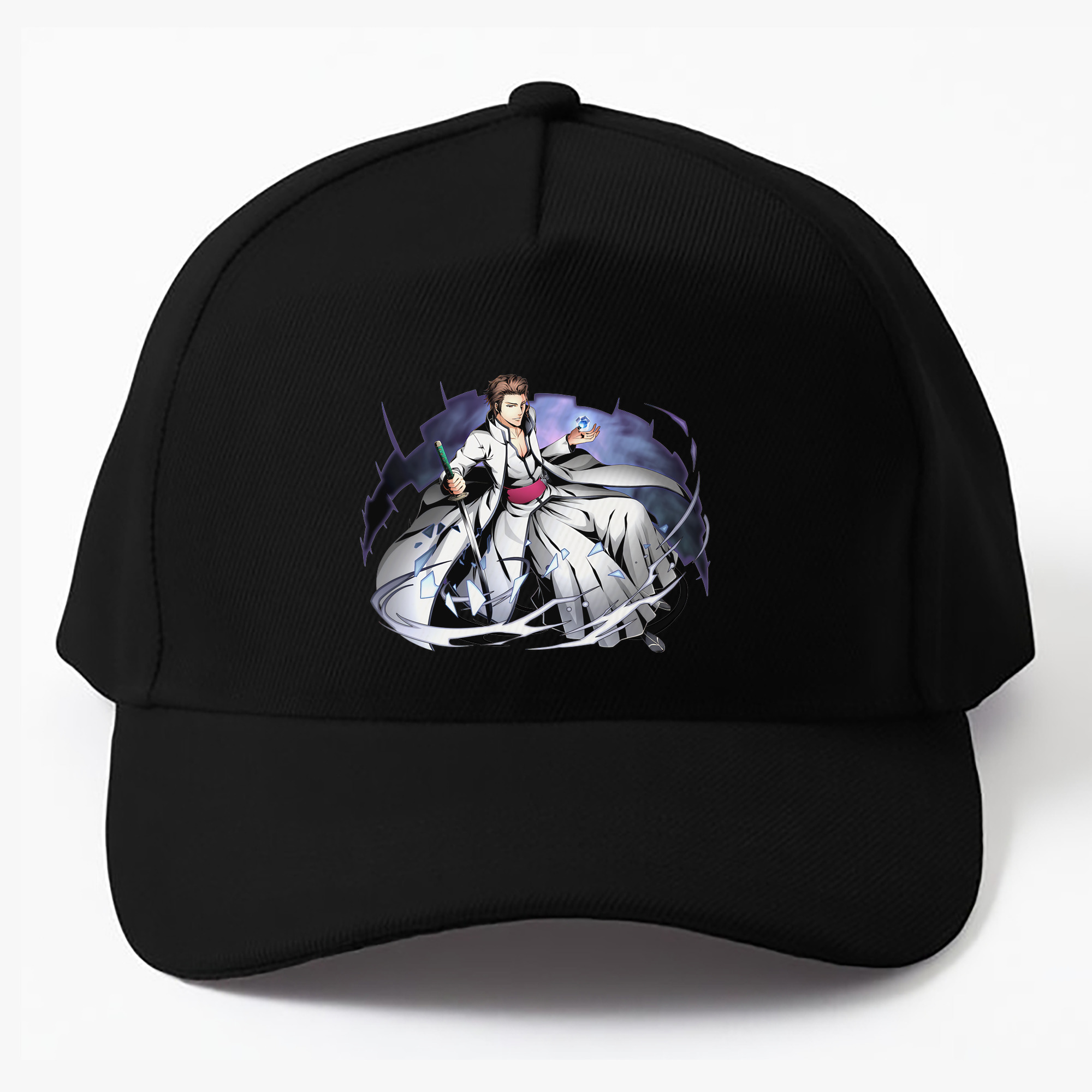 （画像用） ブリーチ 藍染 惣右介（あいぜん そうすけ） BLEACH Aizen Sousuke ベースボールキャップ 綿100％ 男女兼用 帽子 スポーツ