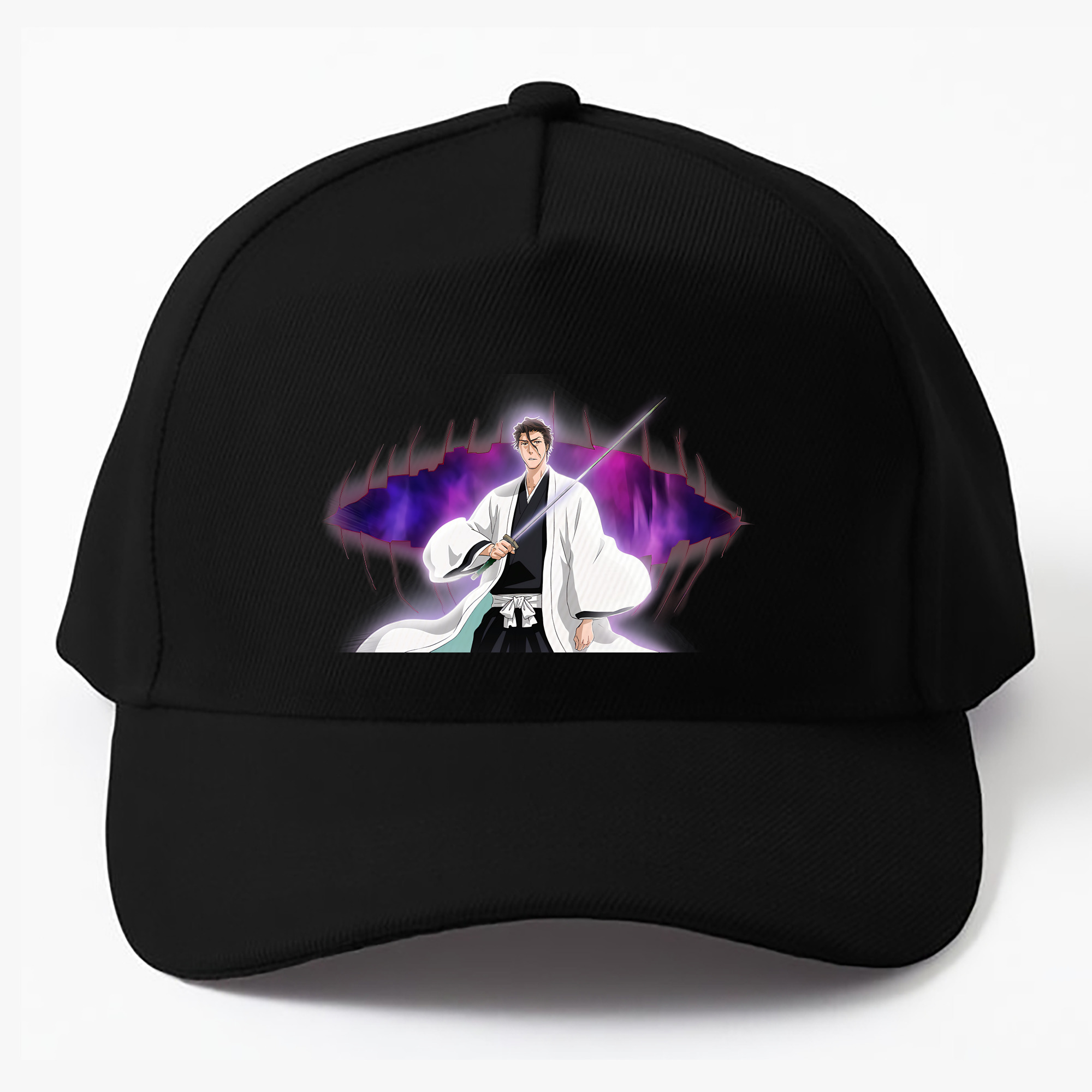 （画像用） ブリーチ 藍染 惣右介（あいぜん そうすけ） BLEACH Aizen Sousuke ベースボールキャップ 綿100％ 男女兼用 帽子 スポーツ