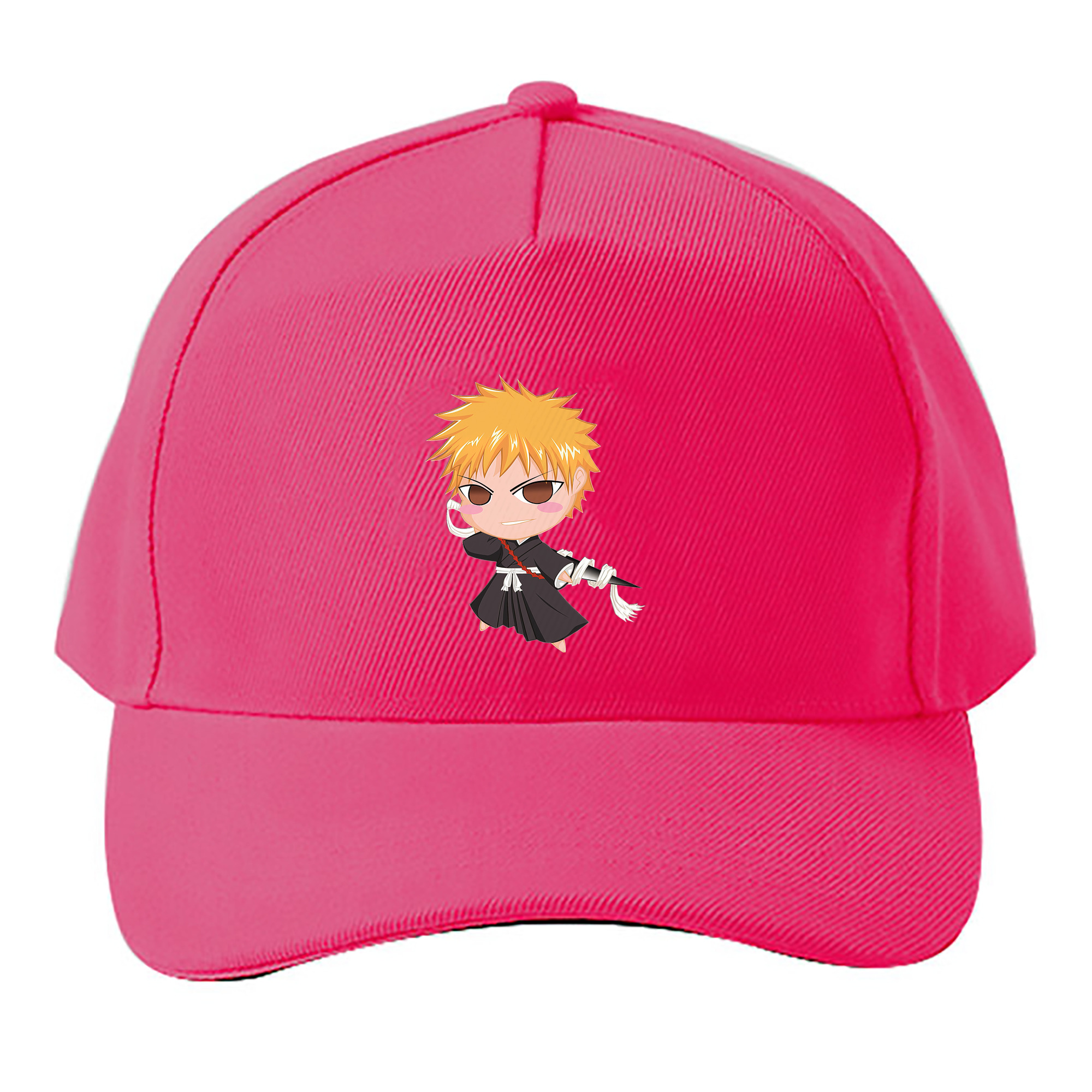 （画像用） ブリーチ 黒崎一護（くろさき いちご）BLEACH Kurosaki Ichigo ベースボールキャップ 綿100％ 男女兼用 帽子 スポーツ
