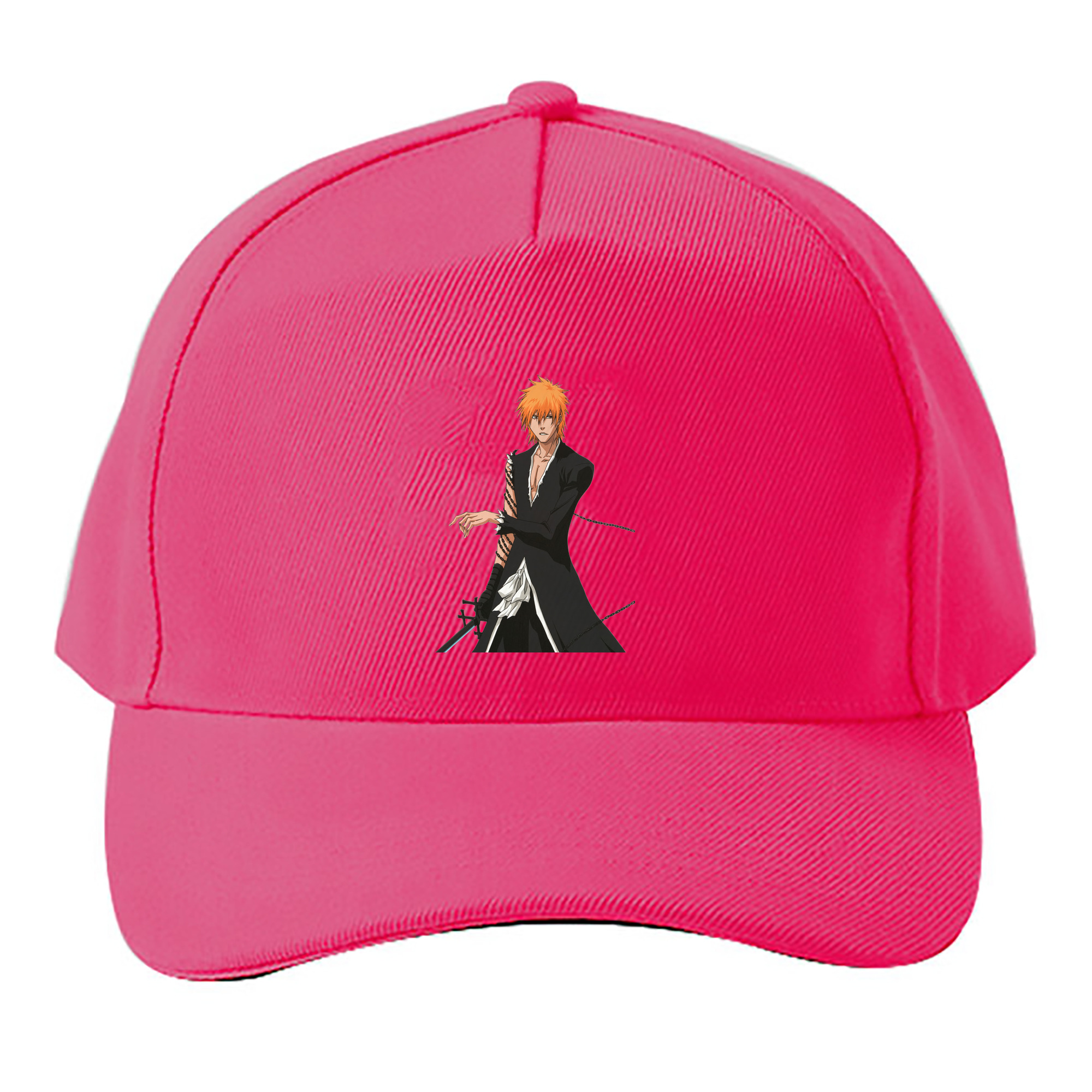 （画像用） ブリーチ 黒崎一護（くろさき いちご）BLEACH Kurosaki Ichigo ベースボールキャップ 綿100％ 男女兼用 帽子 スポーツ