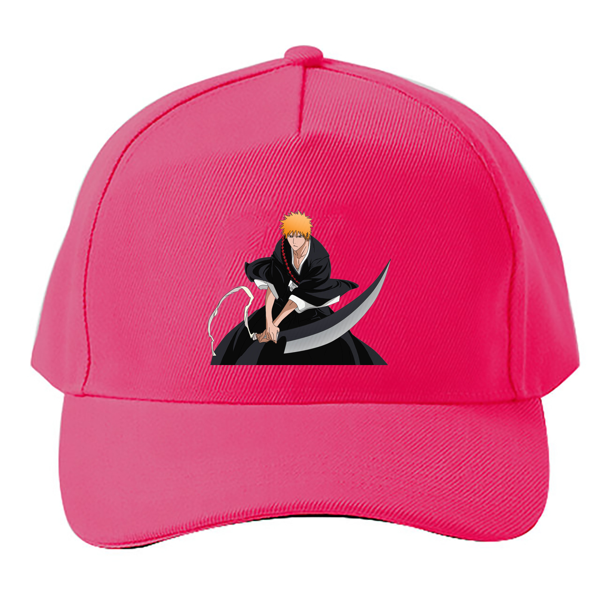 （画像用） ブリーチ 黒崎一護（くろさき いちご）BLEACH Kurosaki Ichigo ベースボールキャップ 綿100％ 男女兼用 帽子 スポーツ