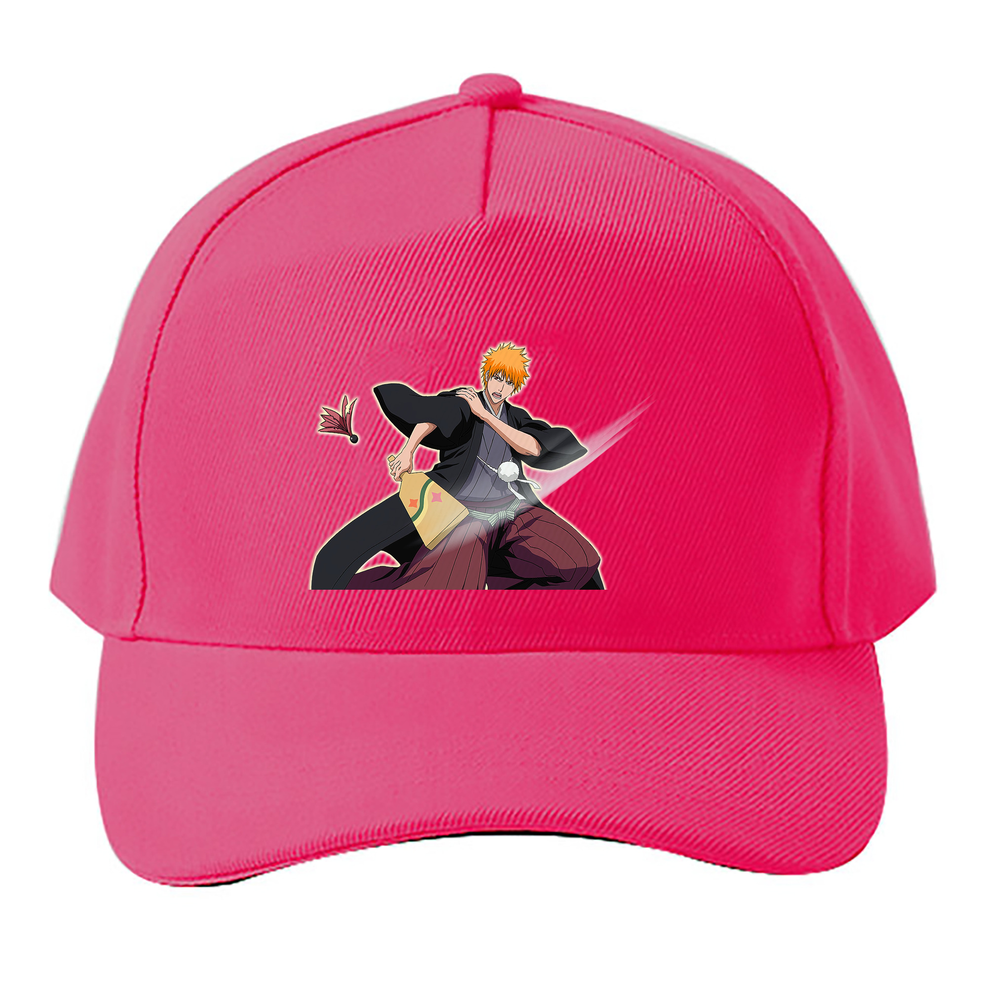 （画像用） ブリーチ 黒崎一護（くろさき いちご）BLEACH Kurosaki Ichigo ベースボールキャップ 綿100％ 男女兼用 帽子 スポーツ