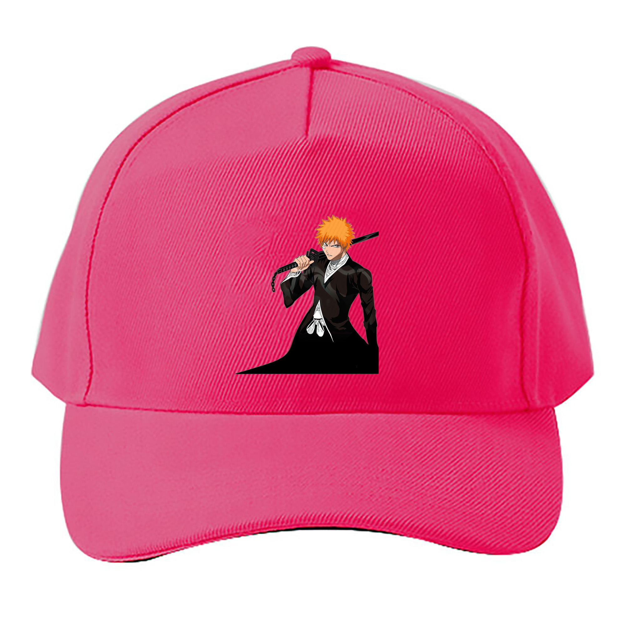 （画像用） ブリーチ 黒崎一護（くろさき いちご）BLEACH Kurosaki Ichigo ベースボールキャップ 綿100％ 男女兼用 帽子 スポーツ