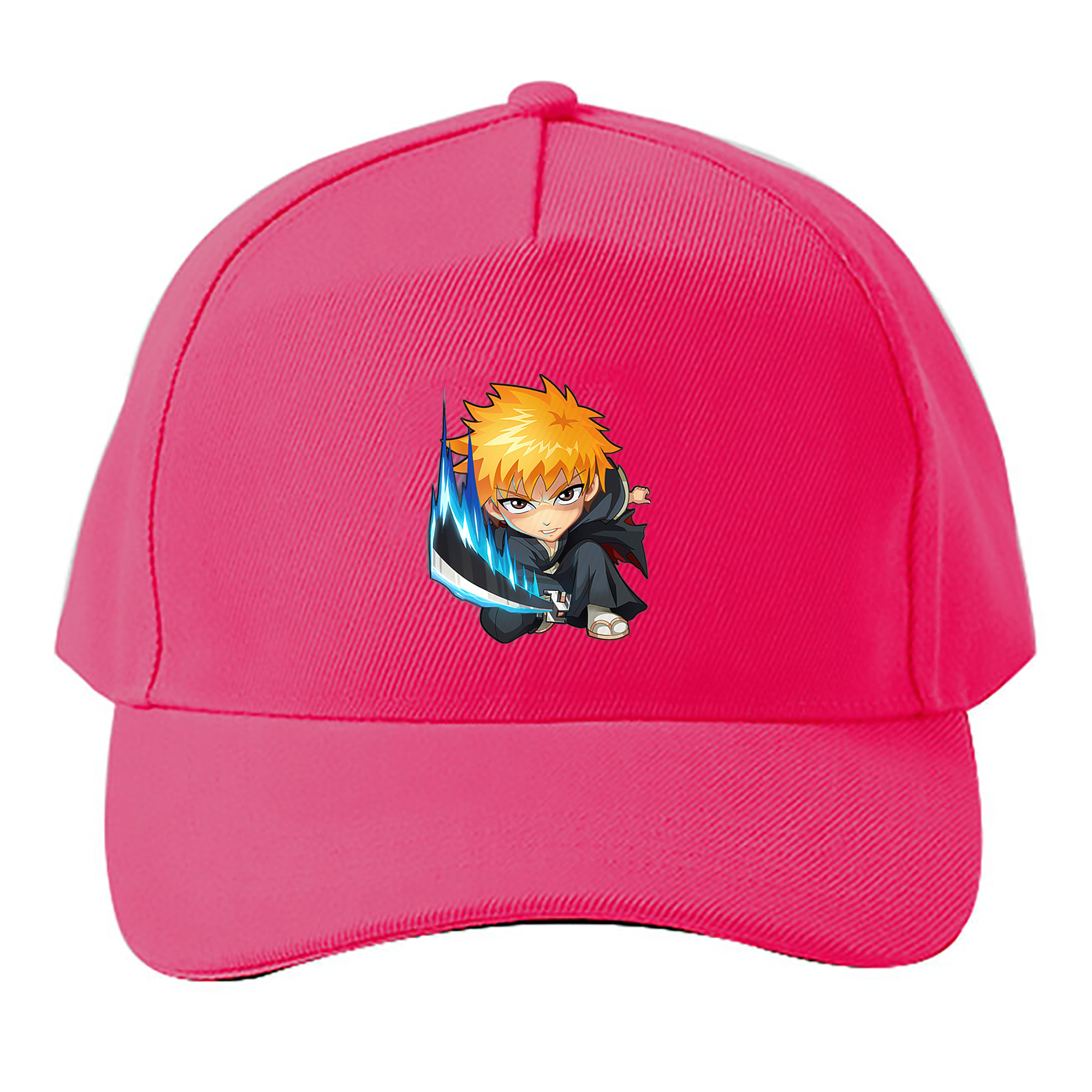 （画像用） ブリーチ 黒崎一護（くろさき いちご）BLEACH Kurosaki Ichigo ベースボールキャップ 綿100％ 男女兼用 帽子 スポーツ