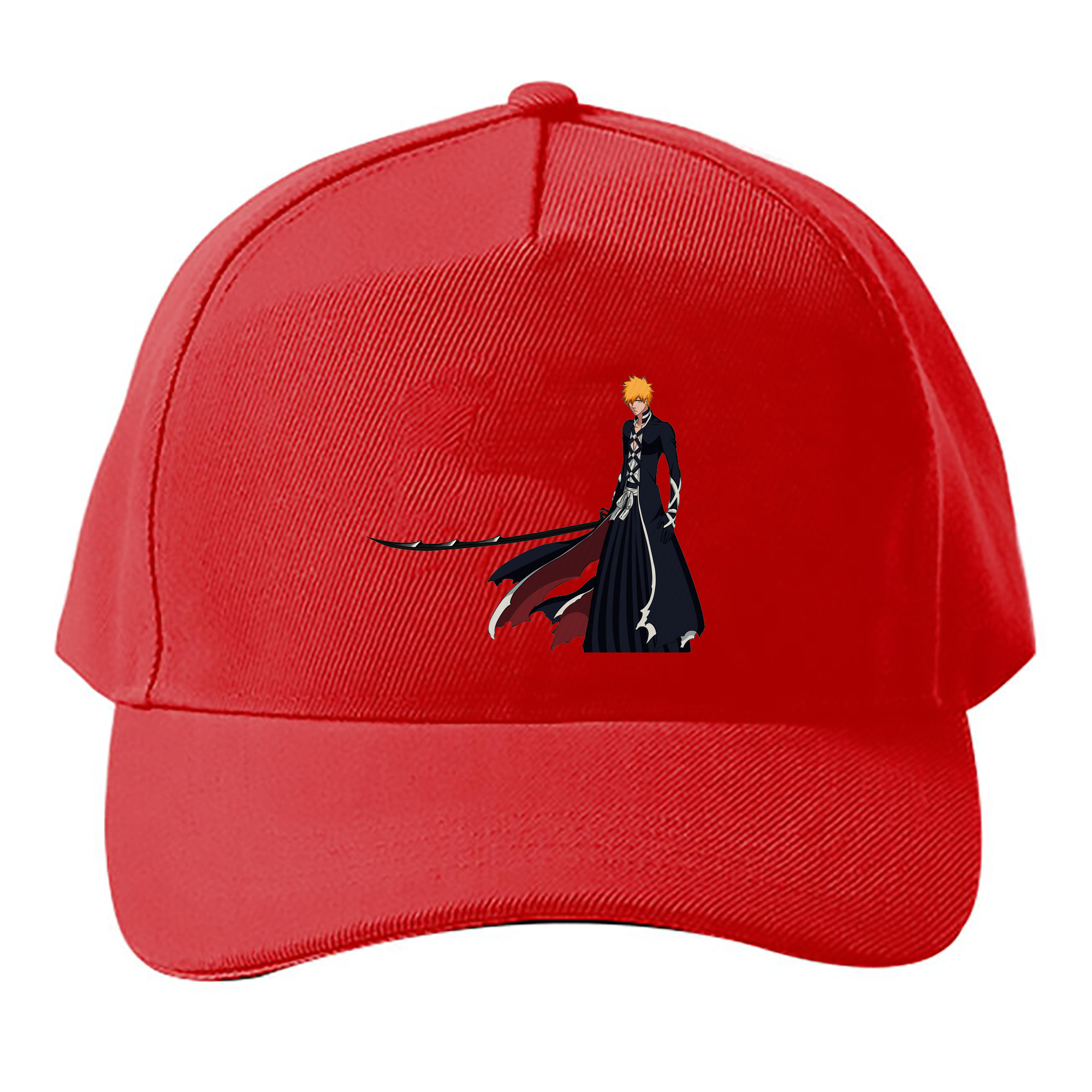 （画像用） ブリーチ 黒崎一護（くろさき いちご）BLEACH Kurosaki Ichigo ベースボールキャップ 綿100％ 男女兼用 帽子 スポーツ