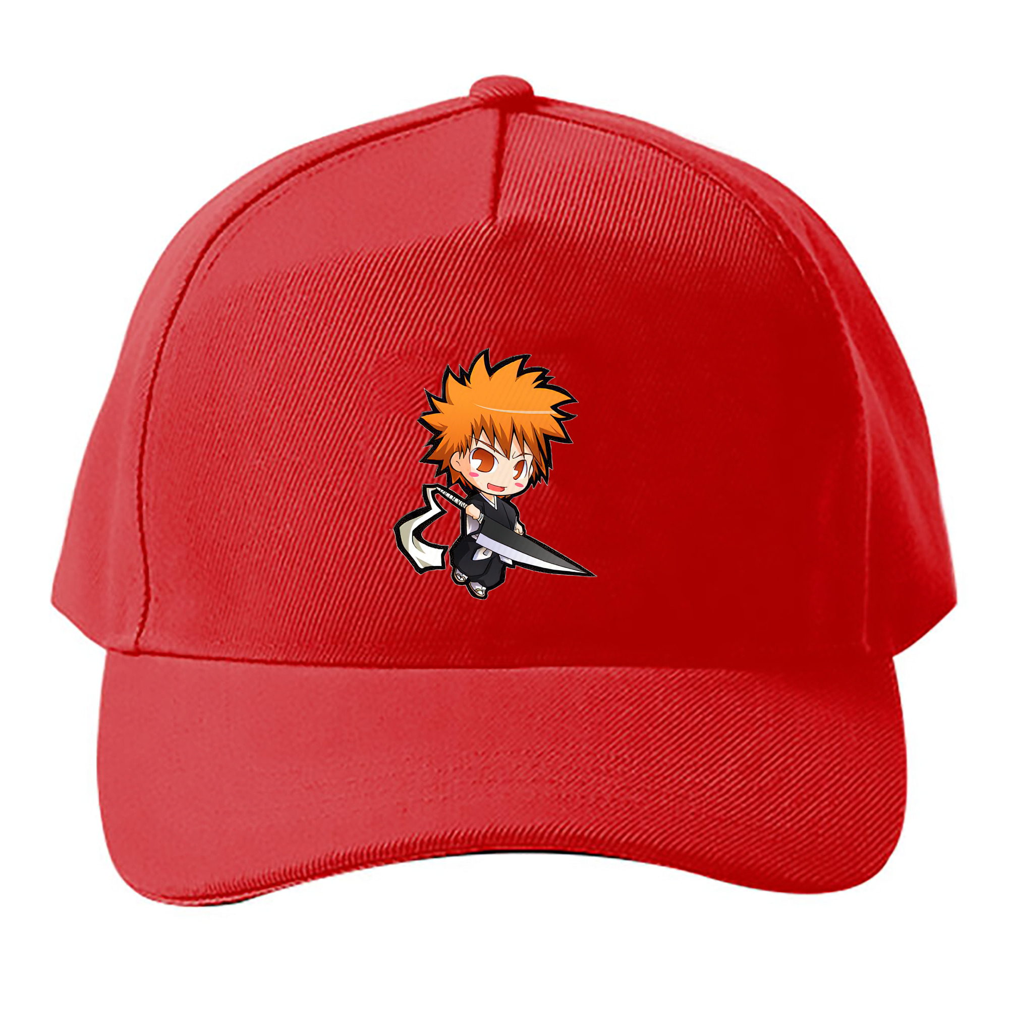 （画像用） ブリーチ 黒崎一護（くろさき いちご）BLEACH Kurosaki Ichigo ベースボールキャップ 綿100％ 男女兼用 帽子 スポーツ